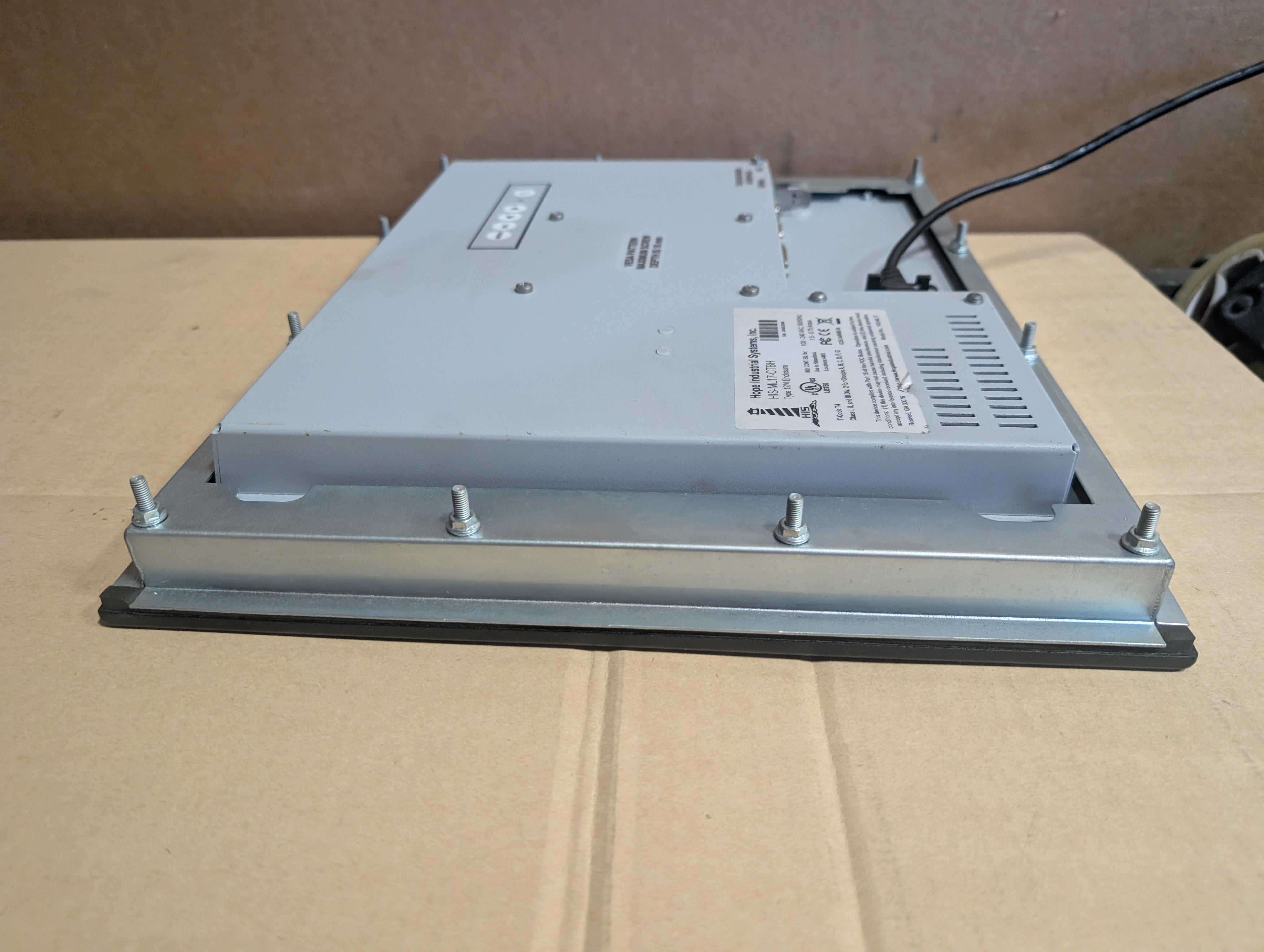 Hope Industrial HIS-ML17-CTBH 17" Touchscreen Industrial Panel Monitor Very Clean