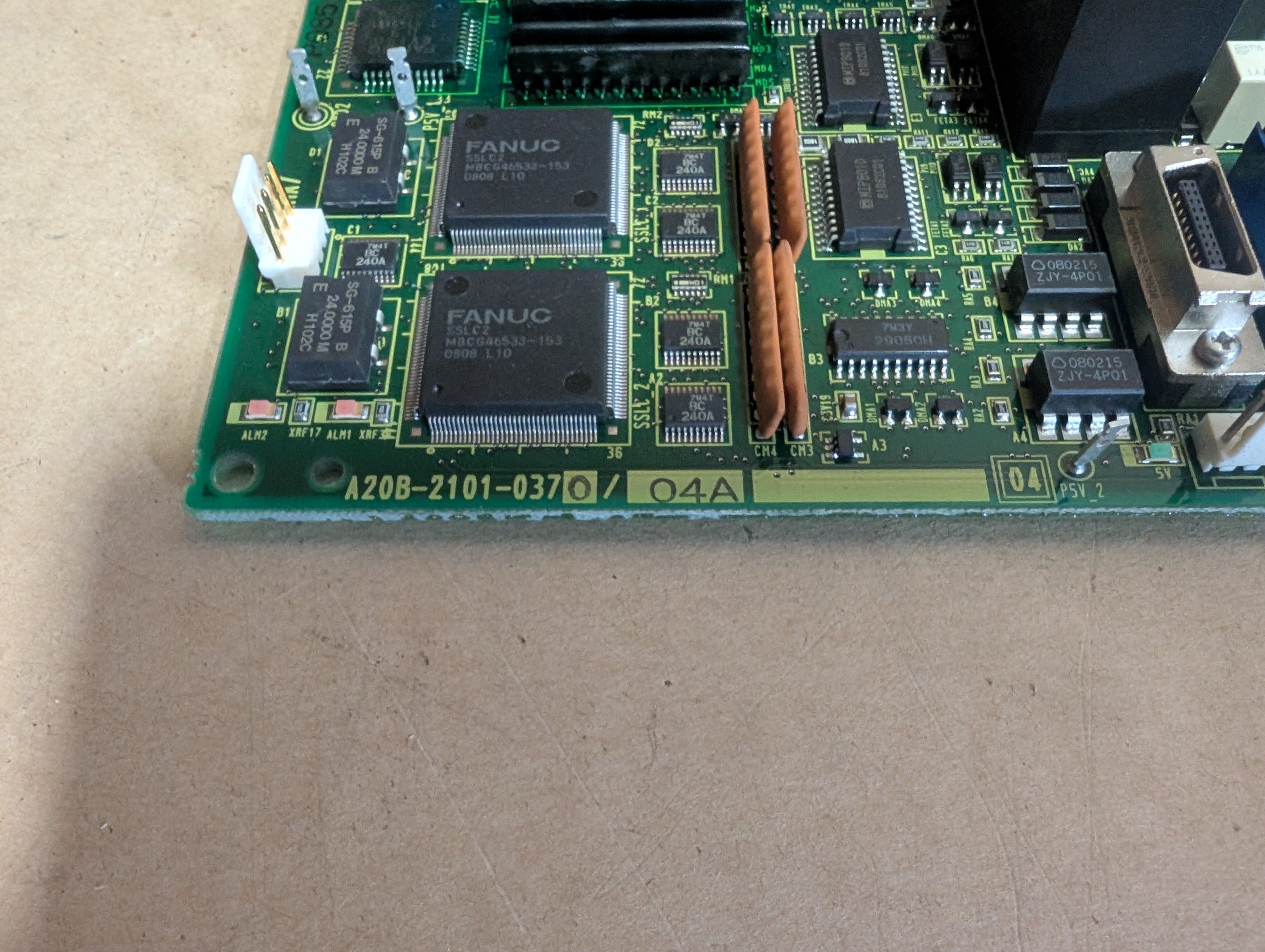 Fanuc A20B-2101-0370 /04A Operator Panel Board Used