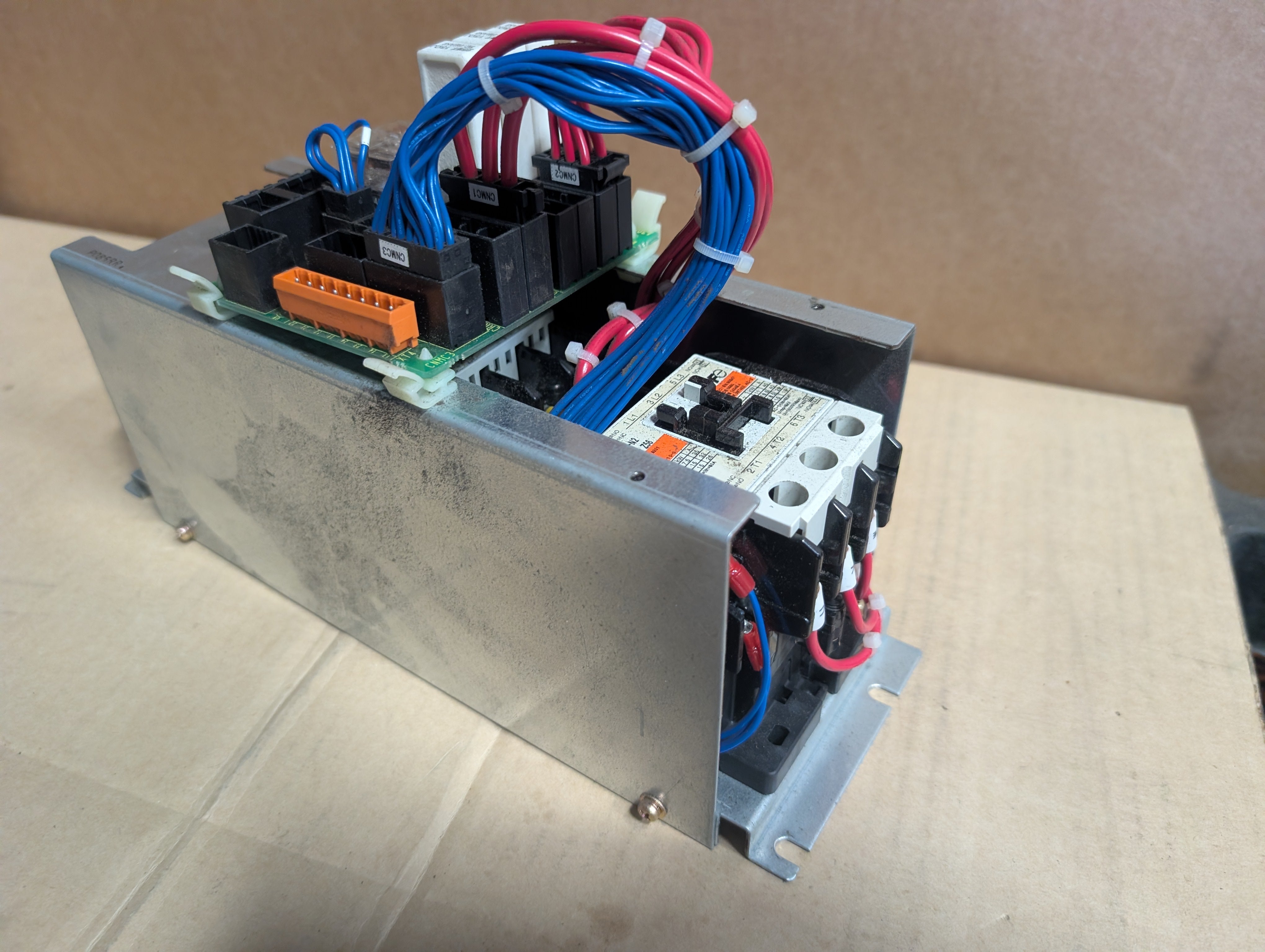 Fanuc A20B-1008-0740 /03B Emergency Stop Assembly A05B-2502-C401 Used