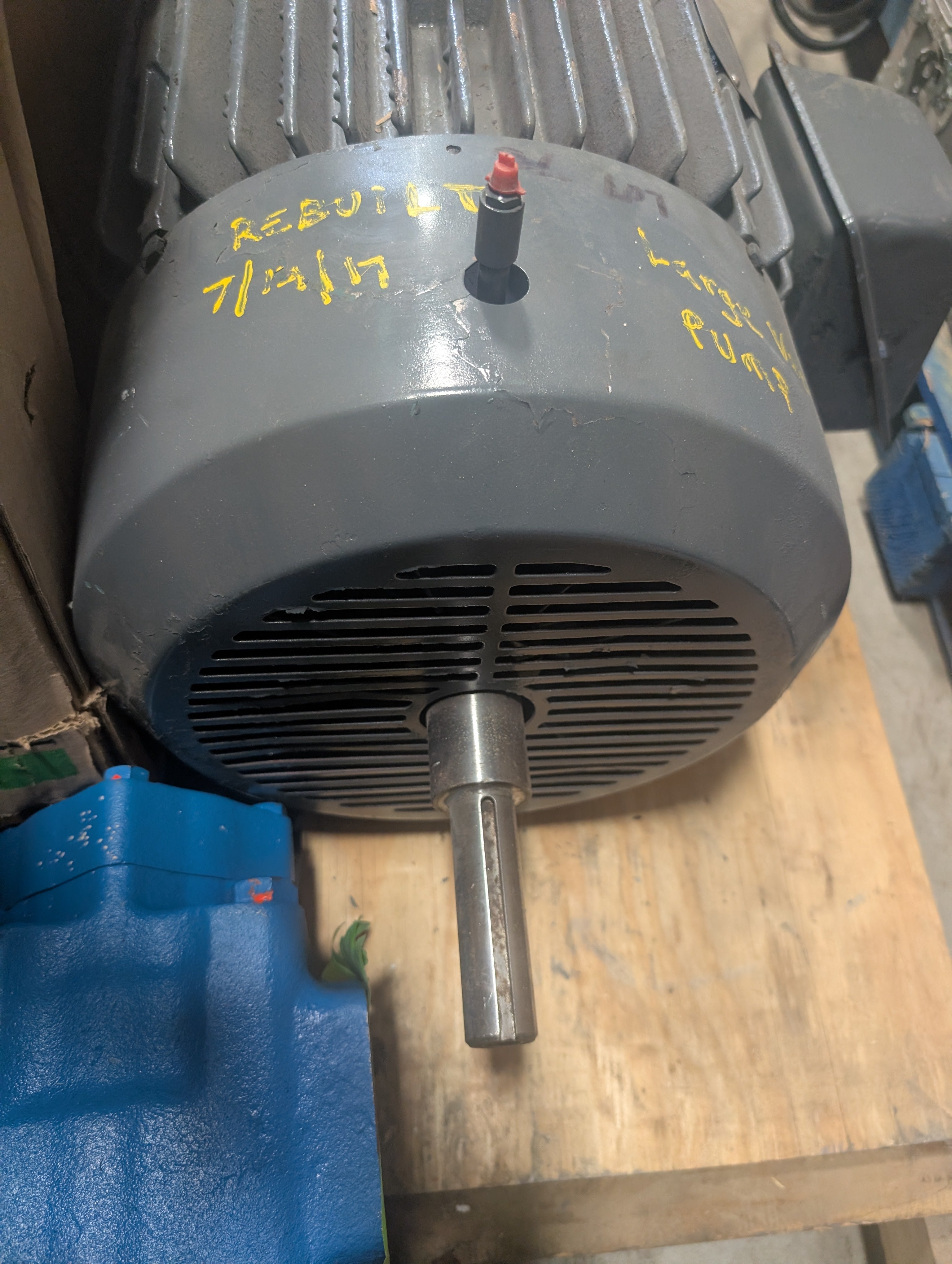 Reliance Electric 25HP Double Shafted 3PH 284T 230/460 1765 RPM Used Working