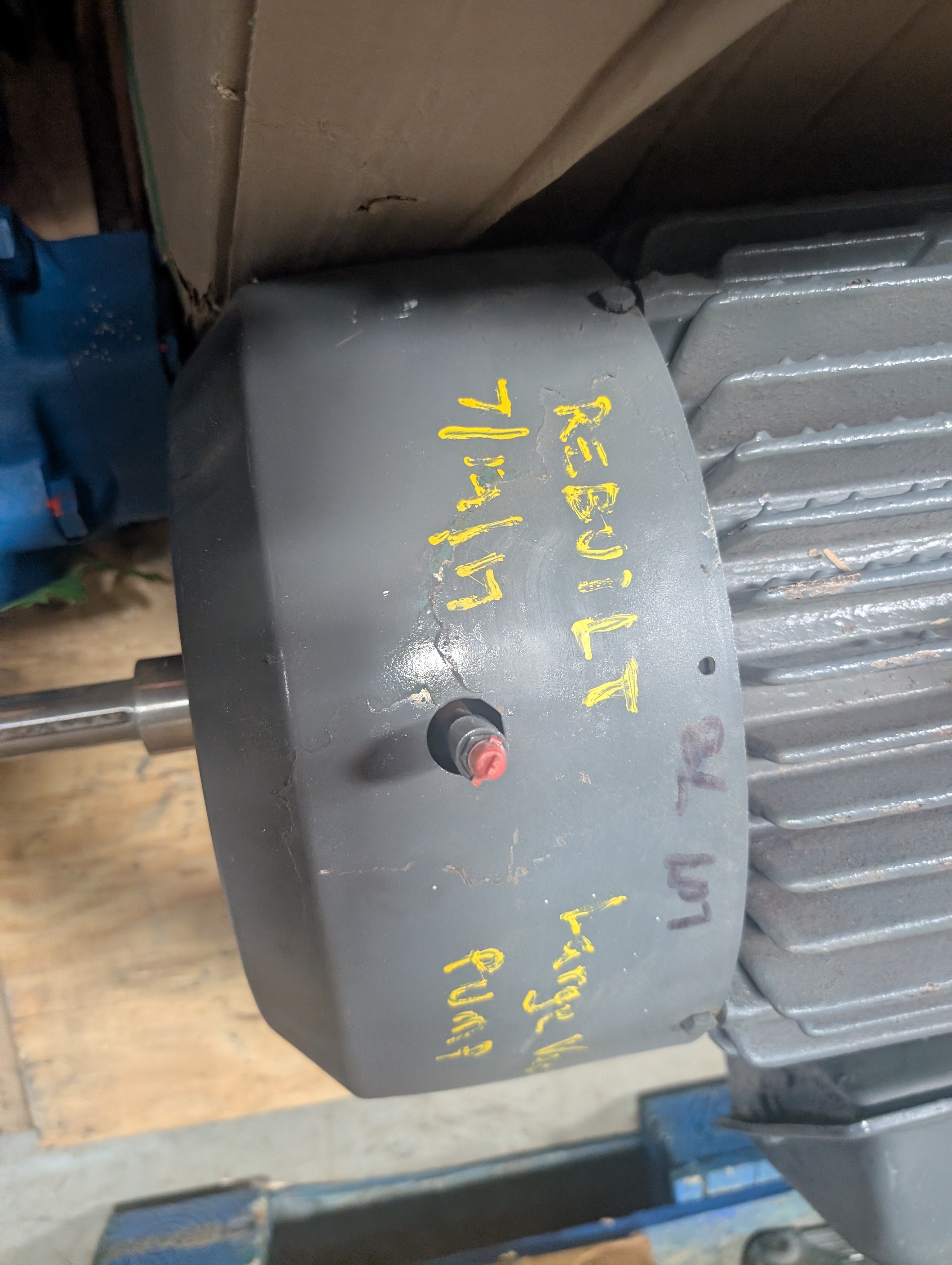 Reliance Electric 25HP Double Shafted 3PH 284T 230/460 1765 RPM Used Working