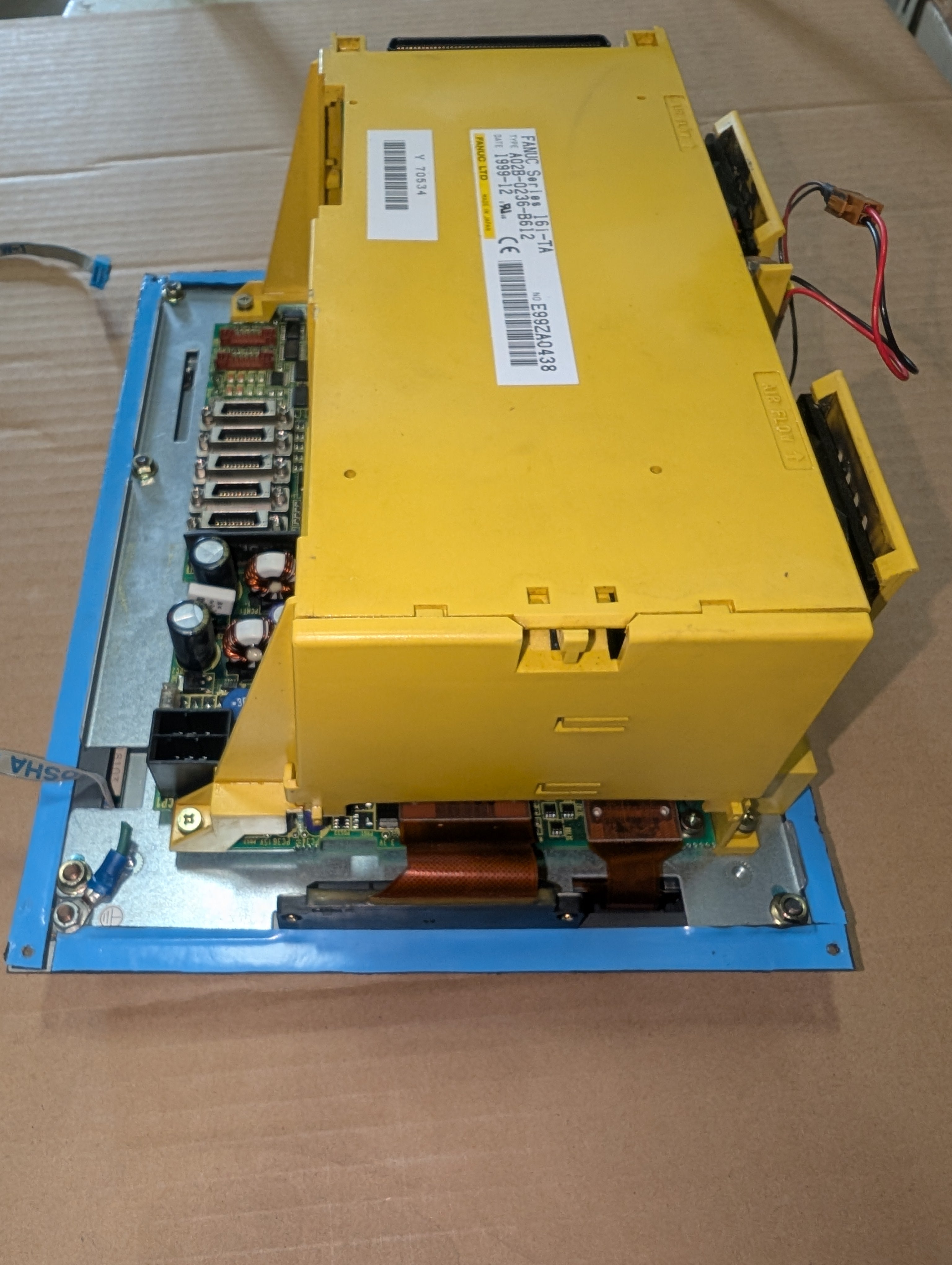 Fanuc A02B-0236-B612 16i-T Control Used