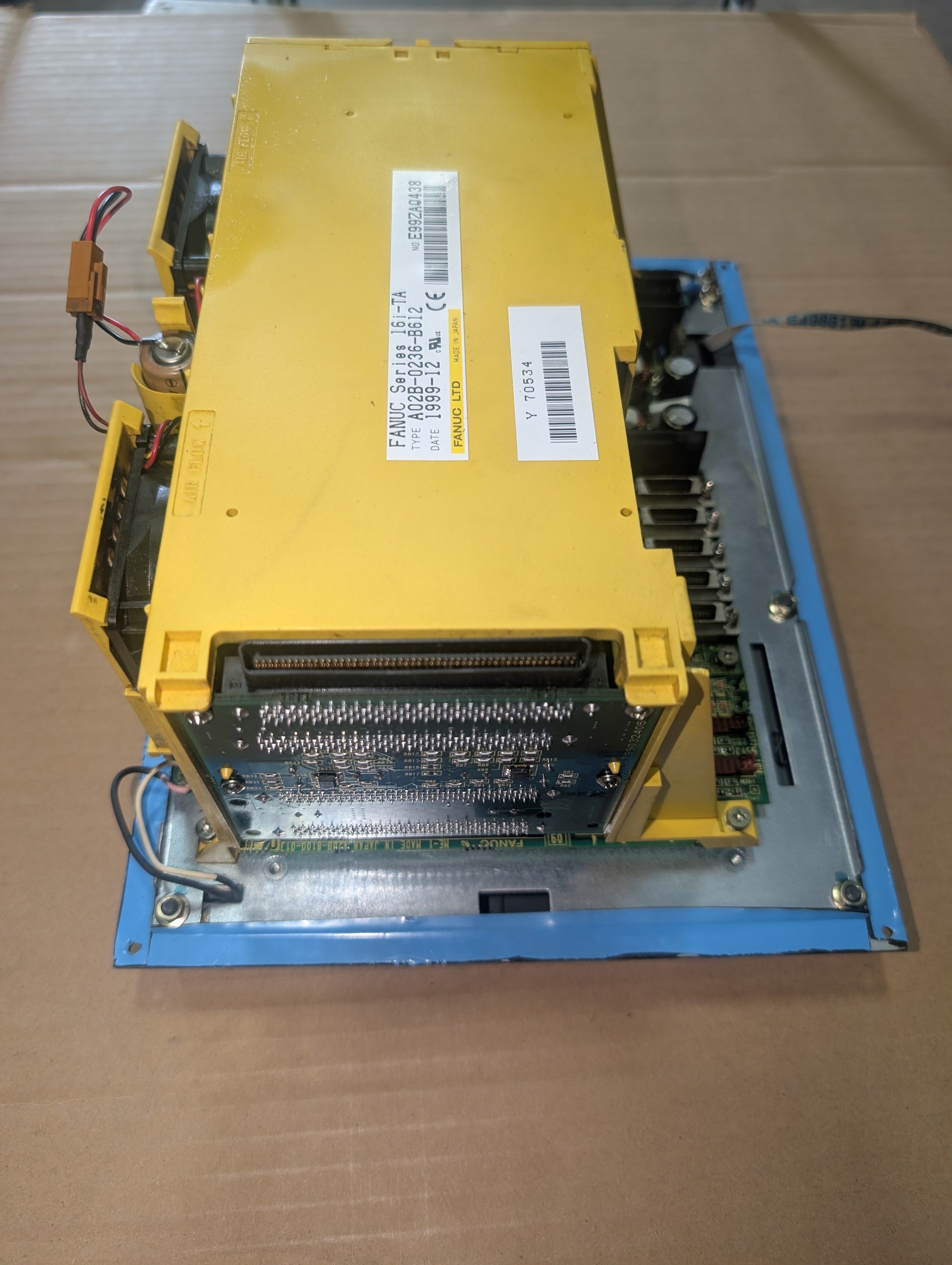 Fanuc A02B-0236-B612 16i-T Control Used