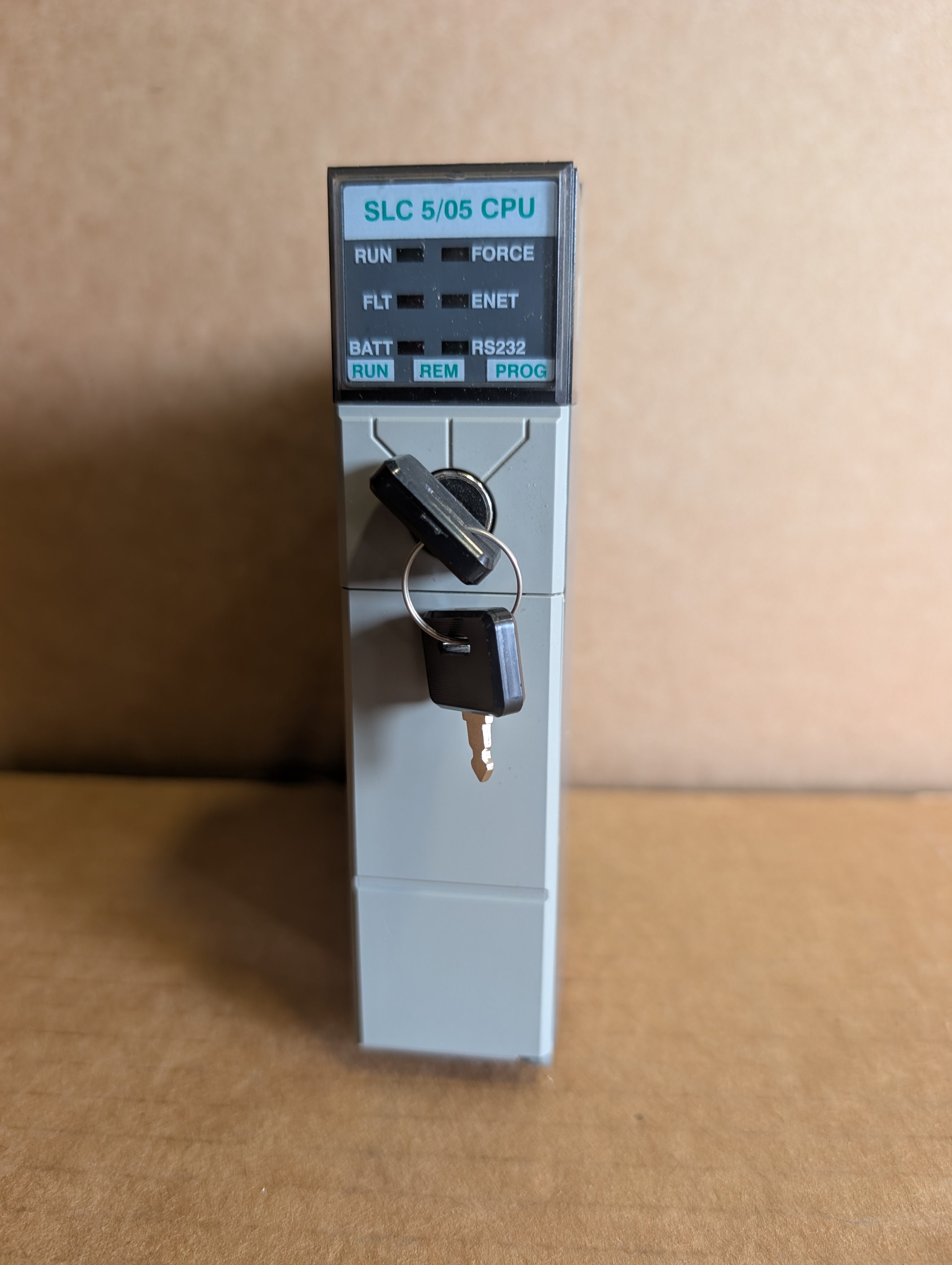 Allen-Bradley 1747-L552 SER B Rev 4 SLC500 Processor Unit 1747-OS501 C/11 Used