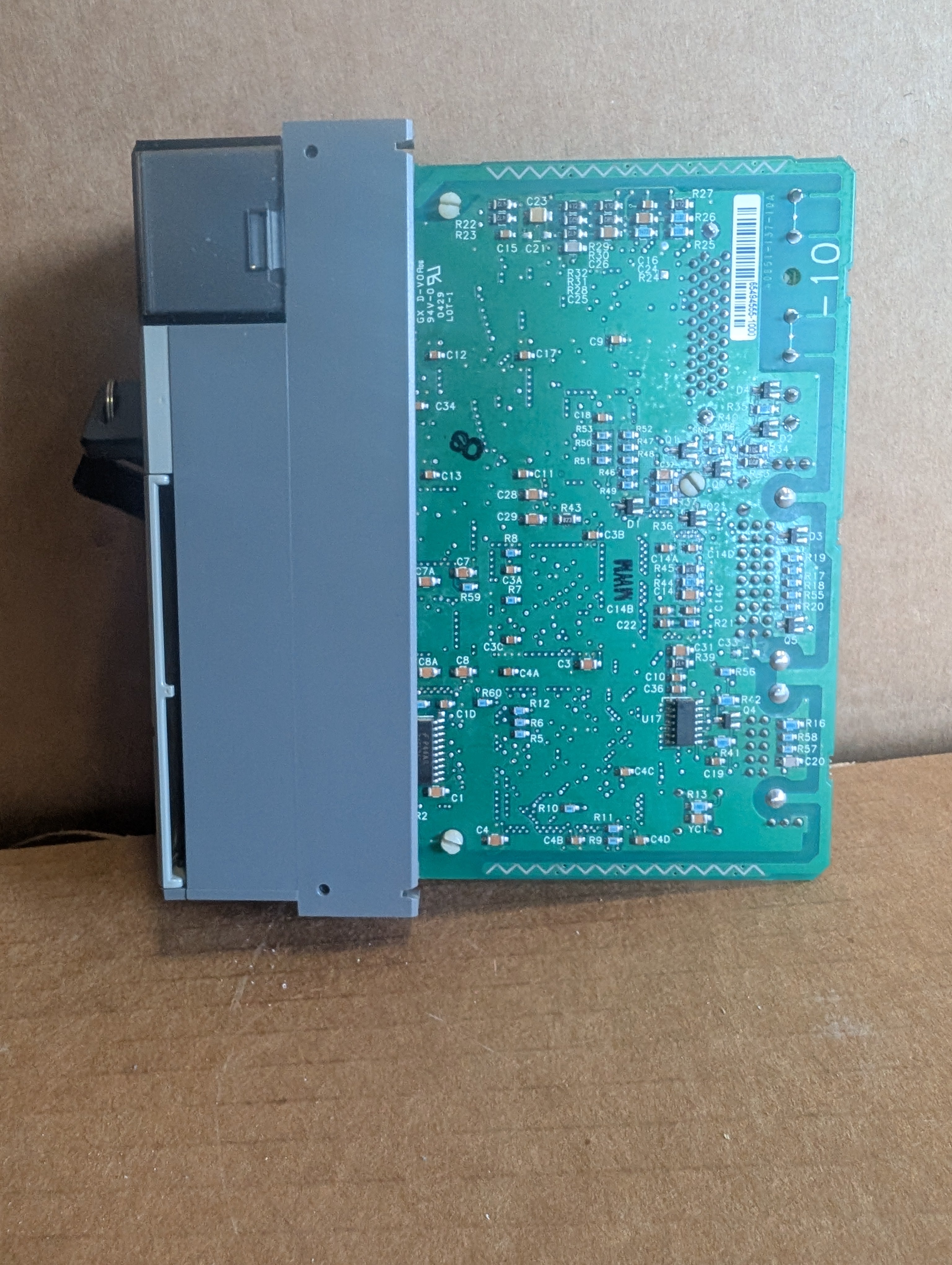 Allen-Bradley 1747-L552 SER B Rev 4 SLC500 Processor Unit 1747-OS501 C/11 Used