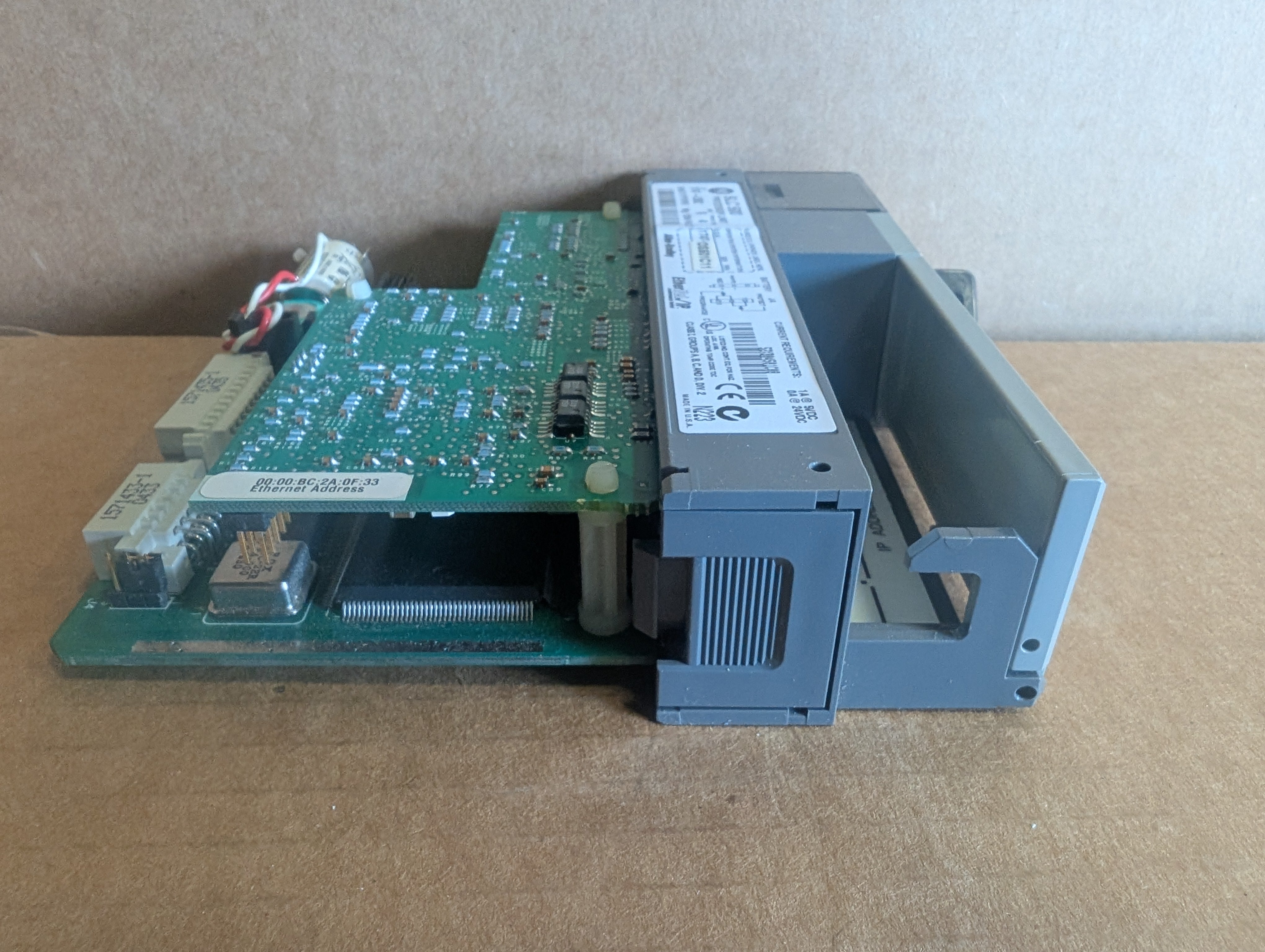 Allen-Bradley 1747-L552 SER B Rev 4 SLC500 Processor Unit 1747-OS501 C/11 Used