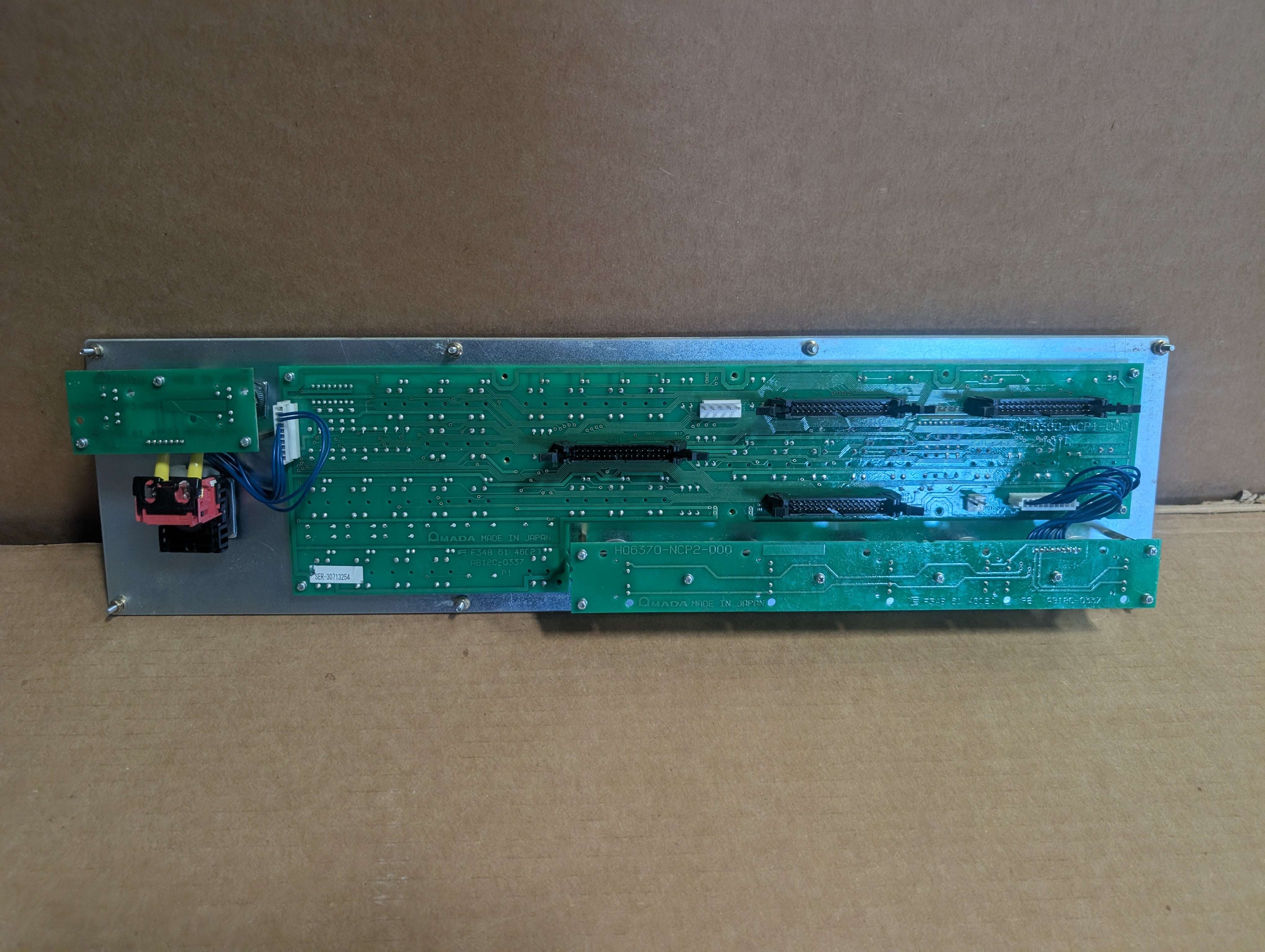 AMADA Vipros 358 King II Operator Panel AB12C-0337 H06380-NCP3-000 74399112 Used
