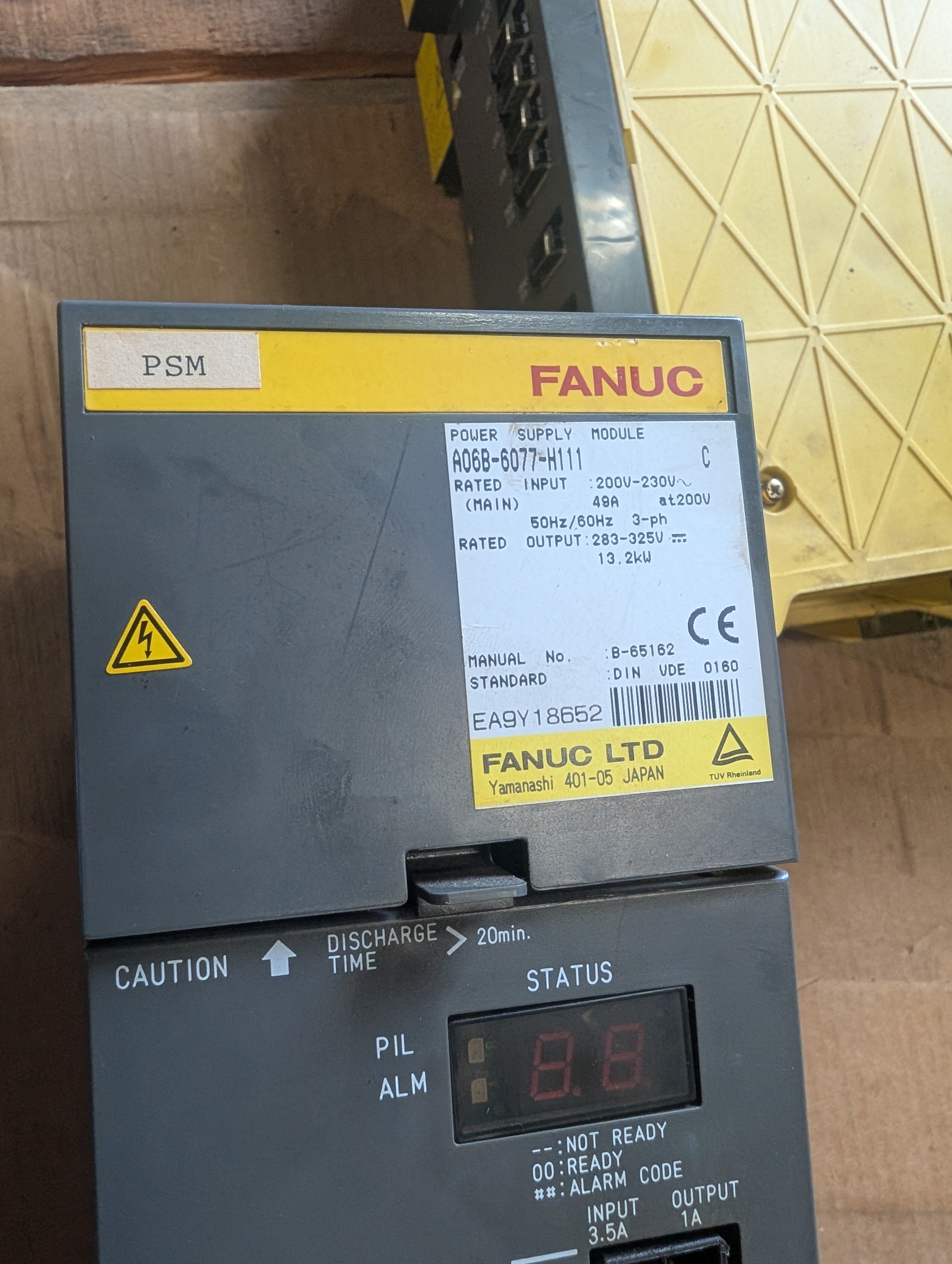 Fanuc A06B-6077-H111 /C Power Supply Module Used