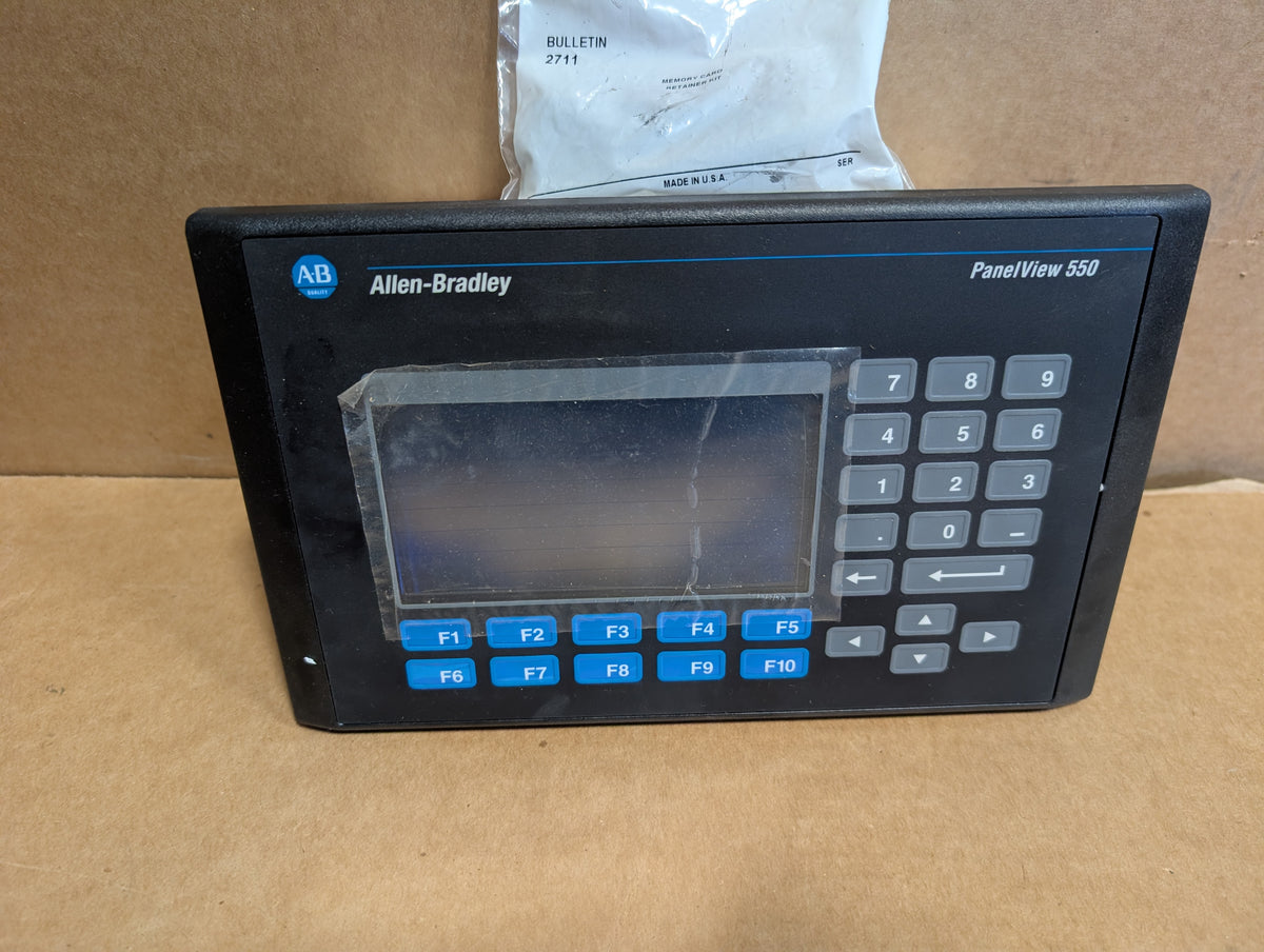 Allen Bradley PanelView 550 2711-B5A2 Ser H, Rev B, FRN 4.41 New No Box