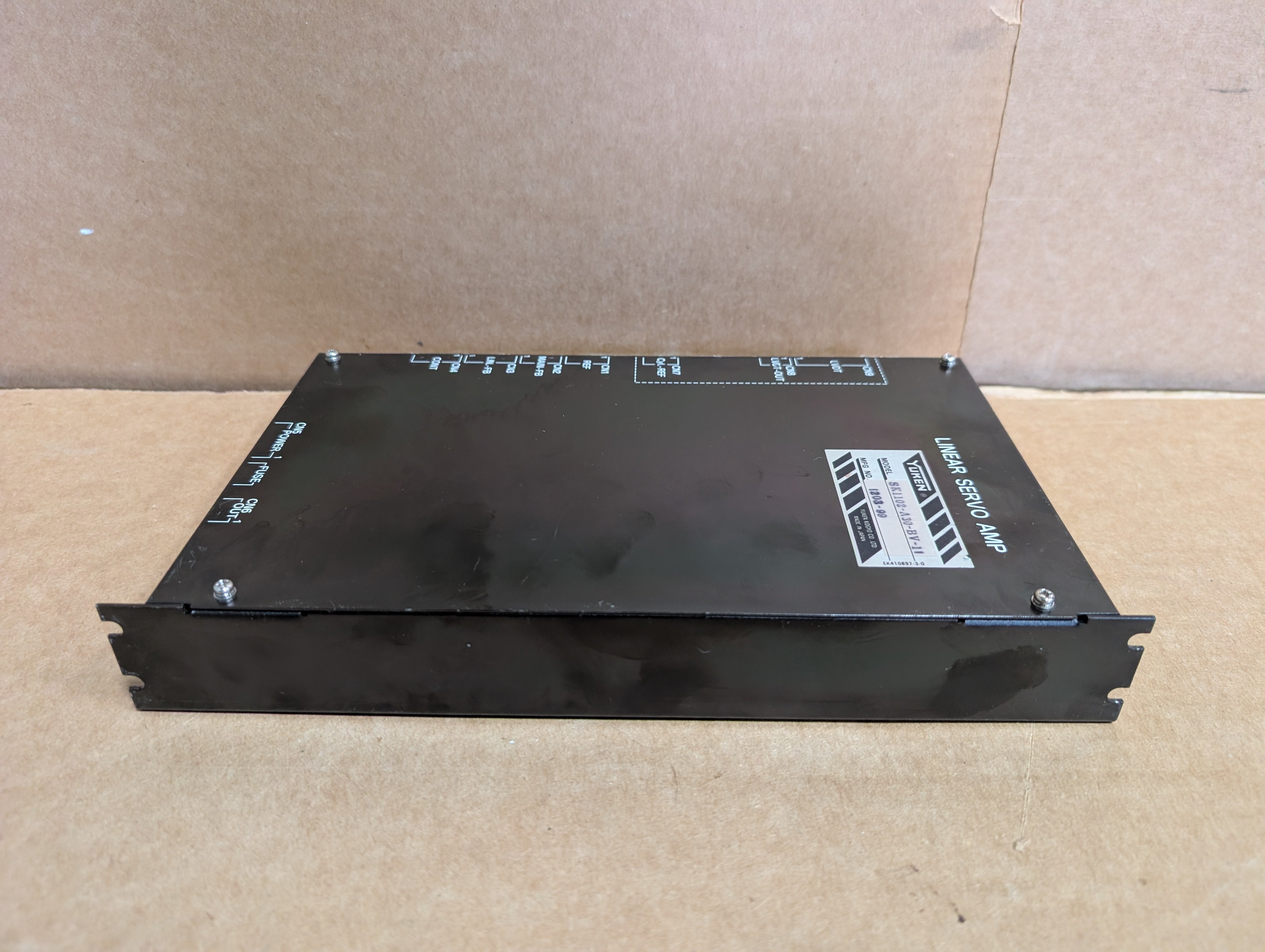 Yuken SK1102-A30-BV-11, Amada Vipros Linear Servo Amplifier Working Pull Used