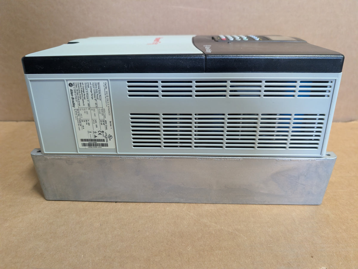 Allen Bradley 20AD034A0AYNANC0 PowerFlex 70 Ser A 25HP/20HP 480V Used