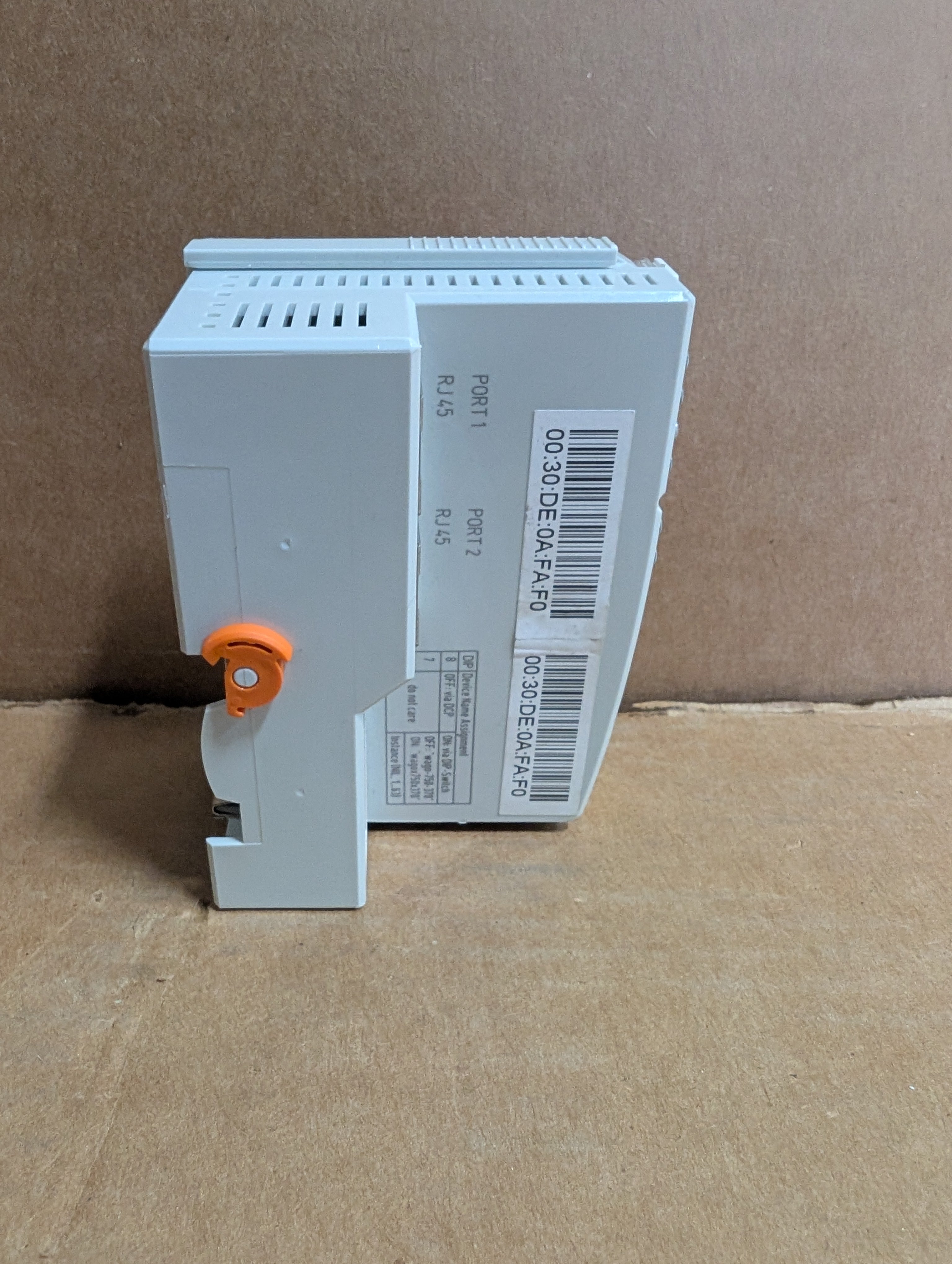 WAGO 750-370 PROFINET IO Fieldbus Coupler 2-Port Ethernet PLC Module Used