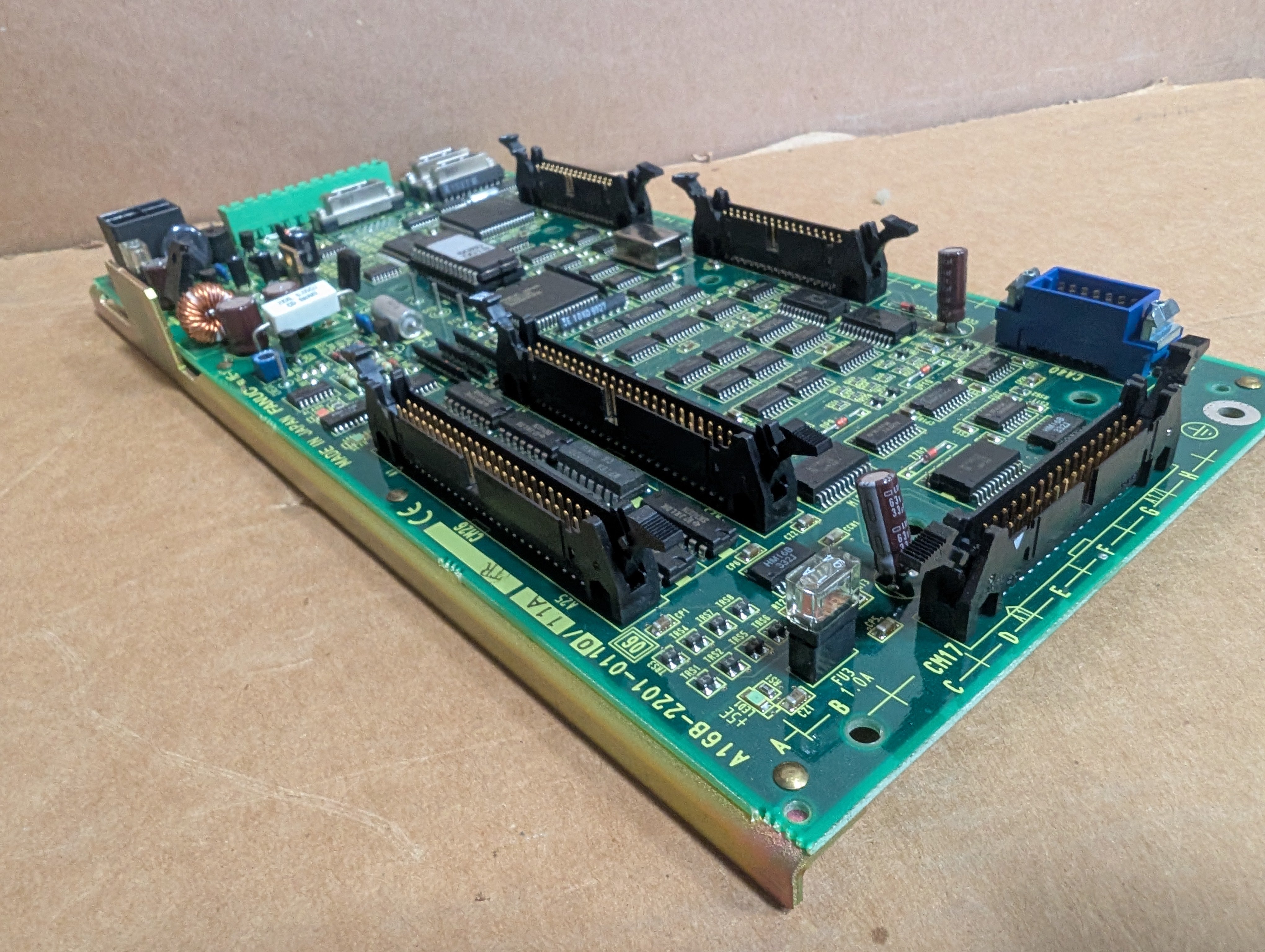 Amada Fanuc A16B-2201-0110 /11A Vipros Control Board Used