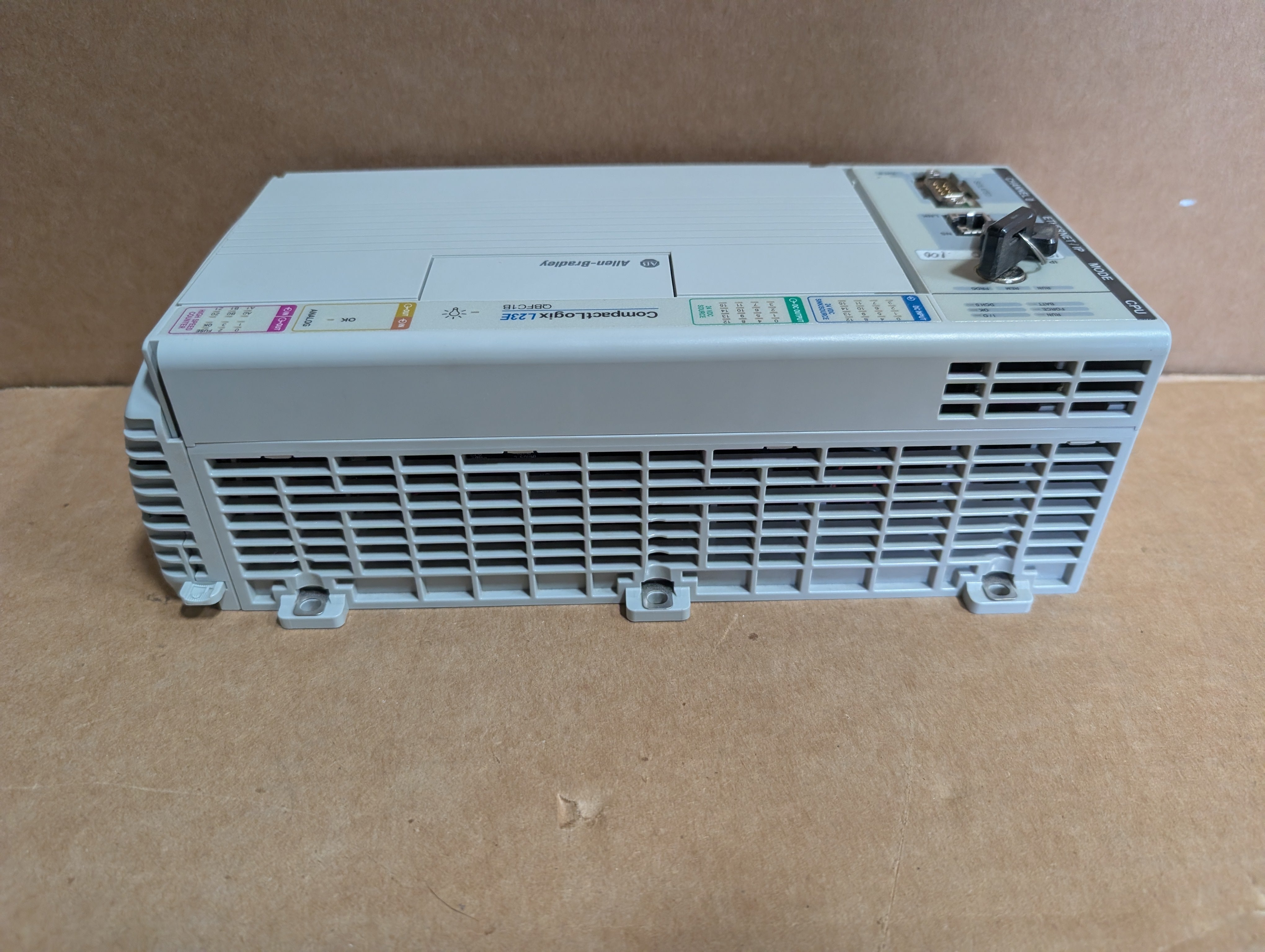 Allen Bradley 1769-L23E-QBFC1B Ser.A FW 1.016 CompactLogix L23E CPU Controller Used