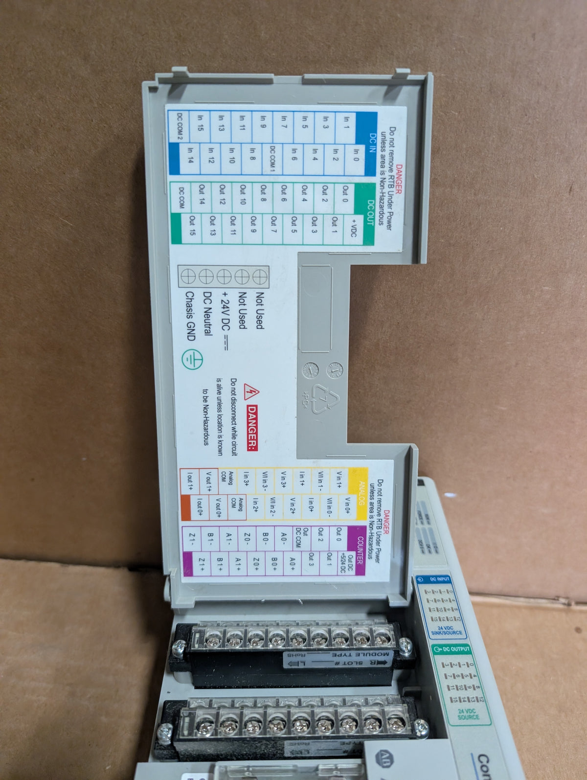 Allen Bradley 1769-L23E-QBFC1B Ser.A FW 1.016 CompactLogix L23E CPU Controller Used