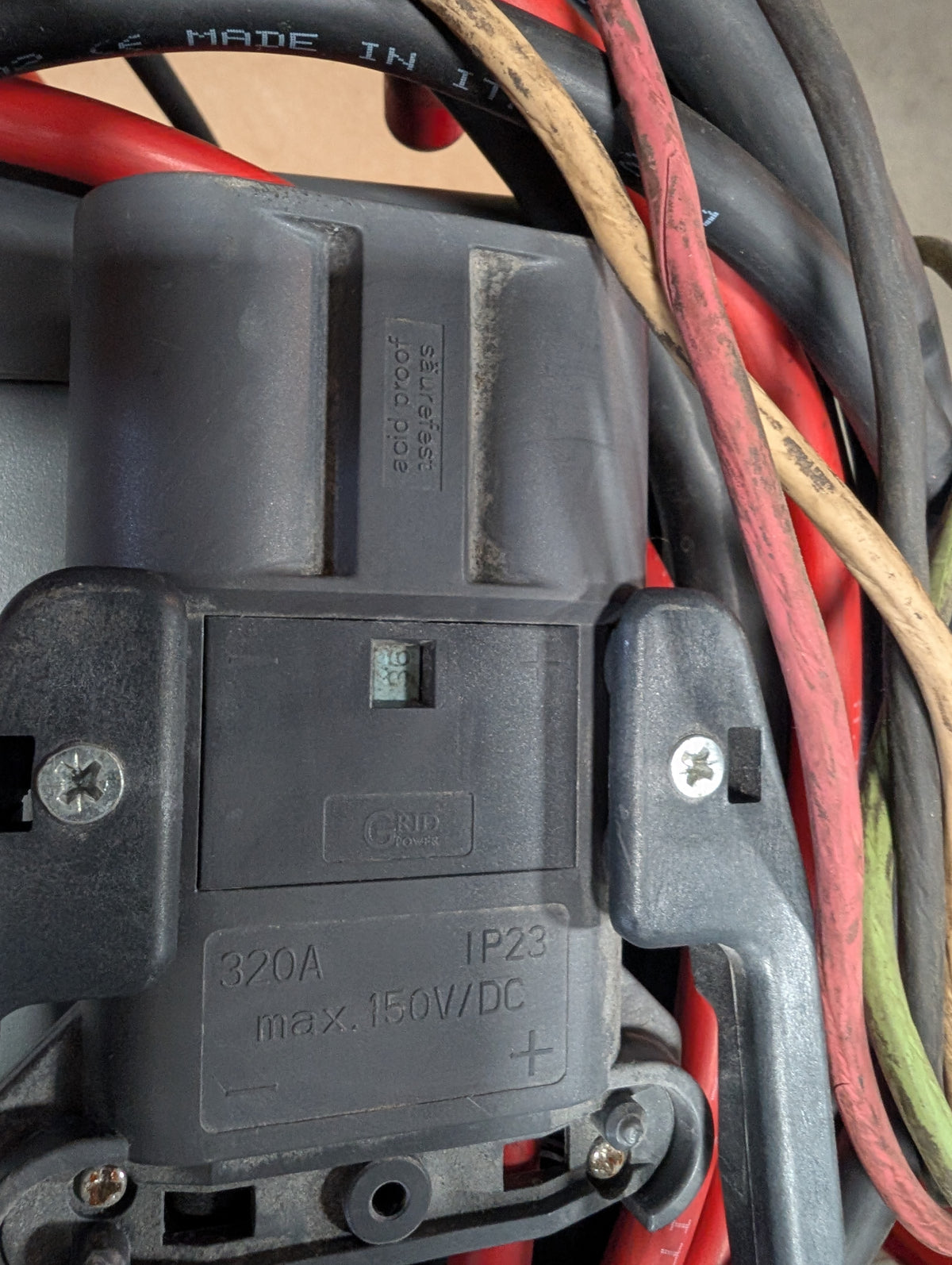 2015 EnerSys IMPAQ 24/36/48V Battery Charger EI3-JN-4G 208-240 3PH 160A Used