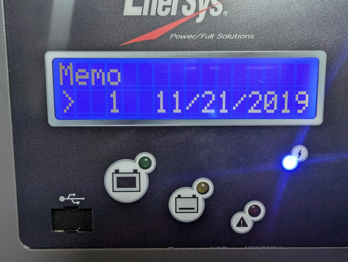 2019 EnerSys IMPAQ 24/36/48V Battery Charger EI3-HL-4G 208-240 3PH 80A Unused
