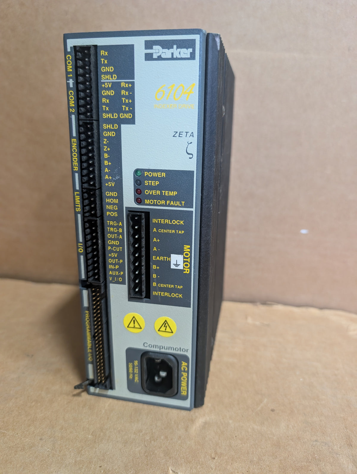 Parker Compumotor Zeta6104 Zeta 6104 Servo Drive "AS IS UNTESTED NO RETURNS"
