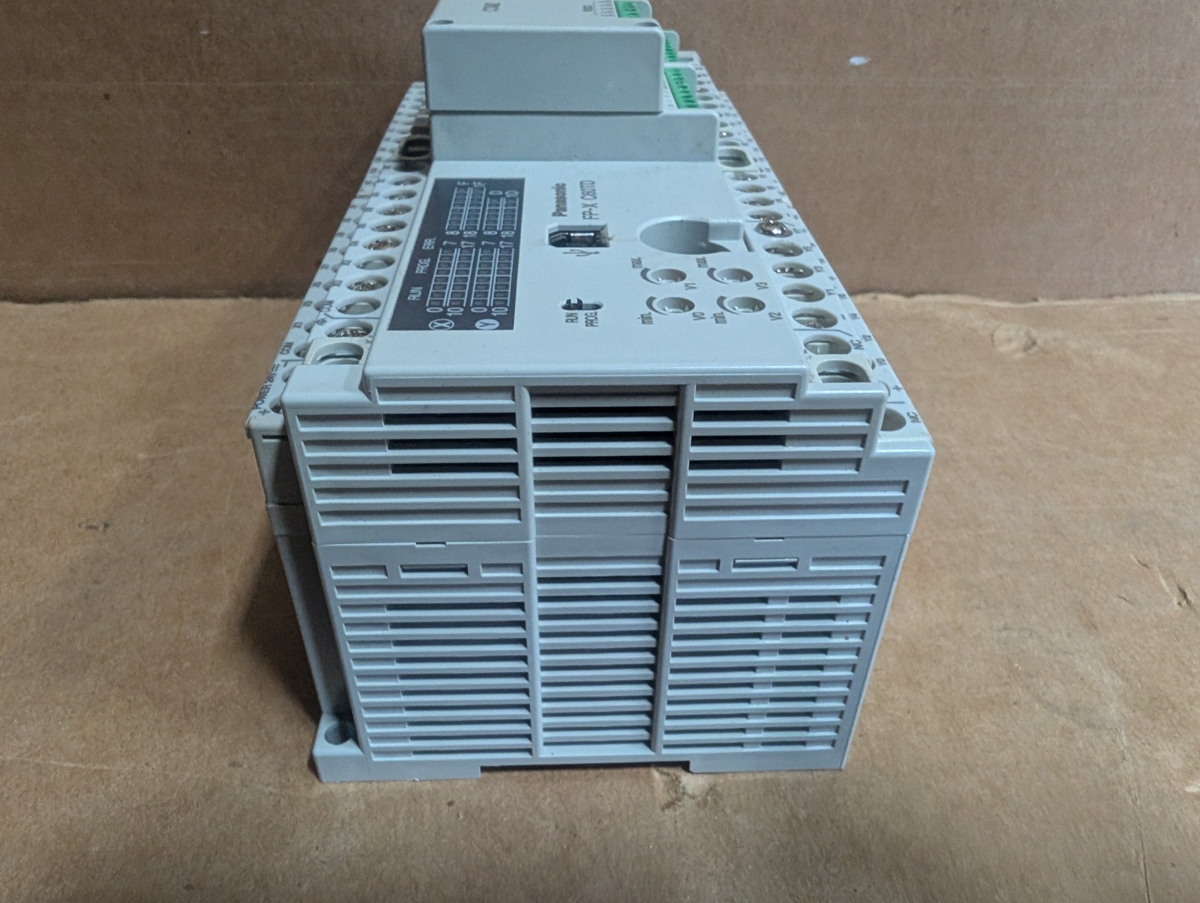 Panasonic AFPX-C60TD, RTD2, COM2 Control & Modules Used