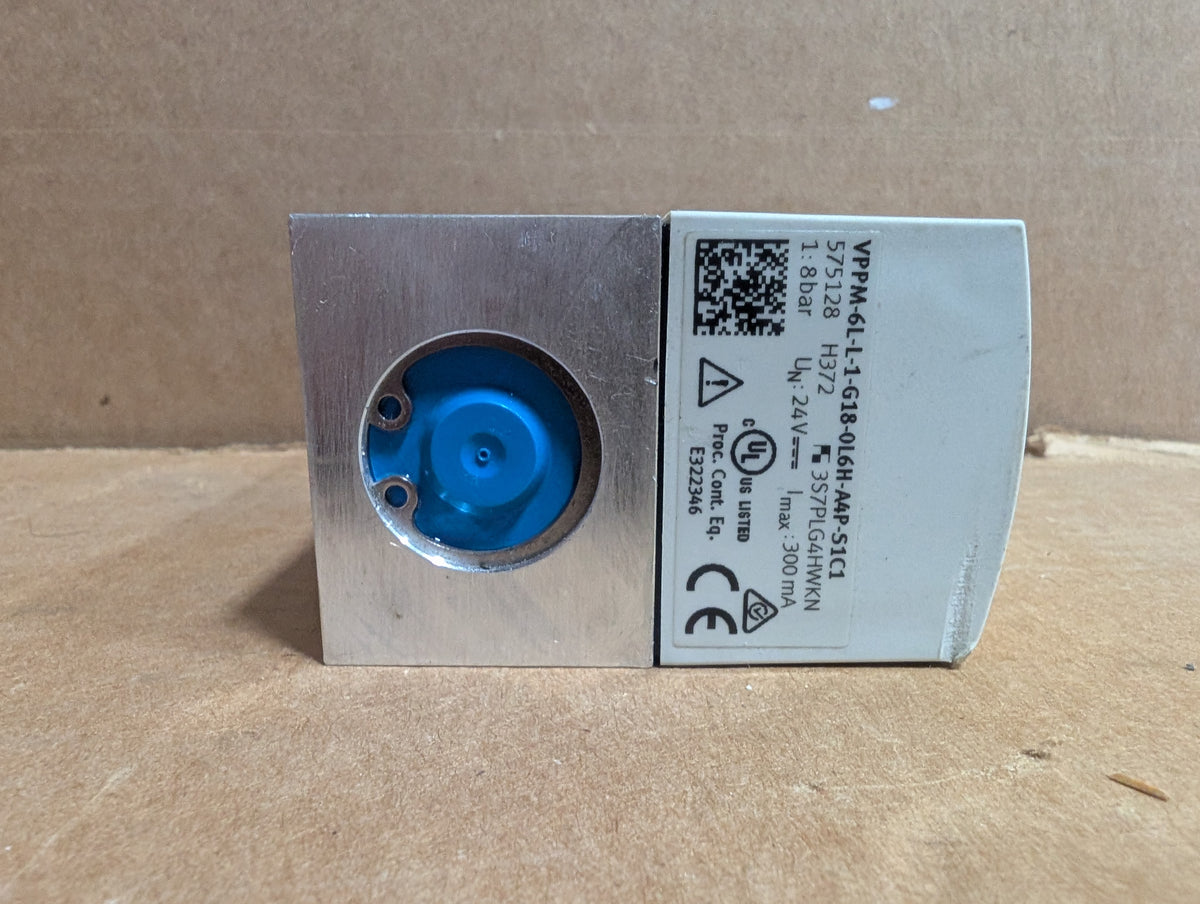 Festo VPPM-6L-L-1-G18-0L6H-A4P-S1C1, 575128 Proportional Valve 3-Way, 0.06-6bar
