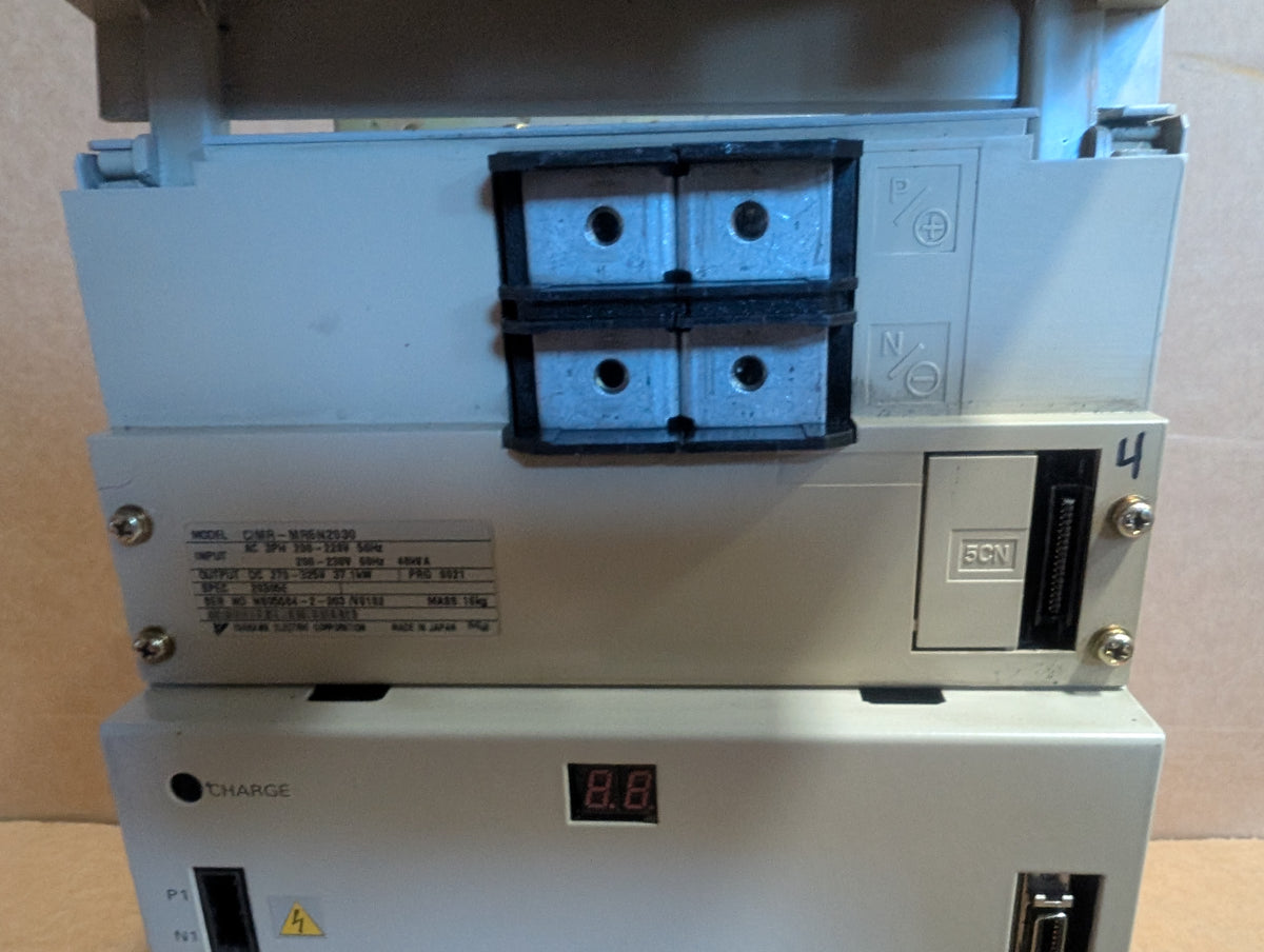 Yaskawa CIMR-MR5N2030 30kw 3PH 200V Class Converter VS-656 MR5 Servopack Used