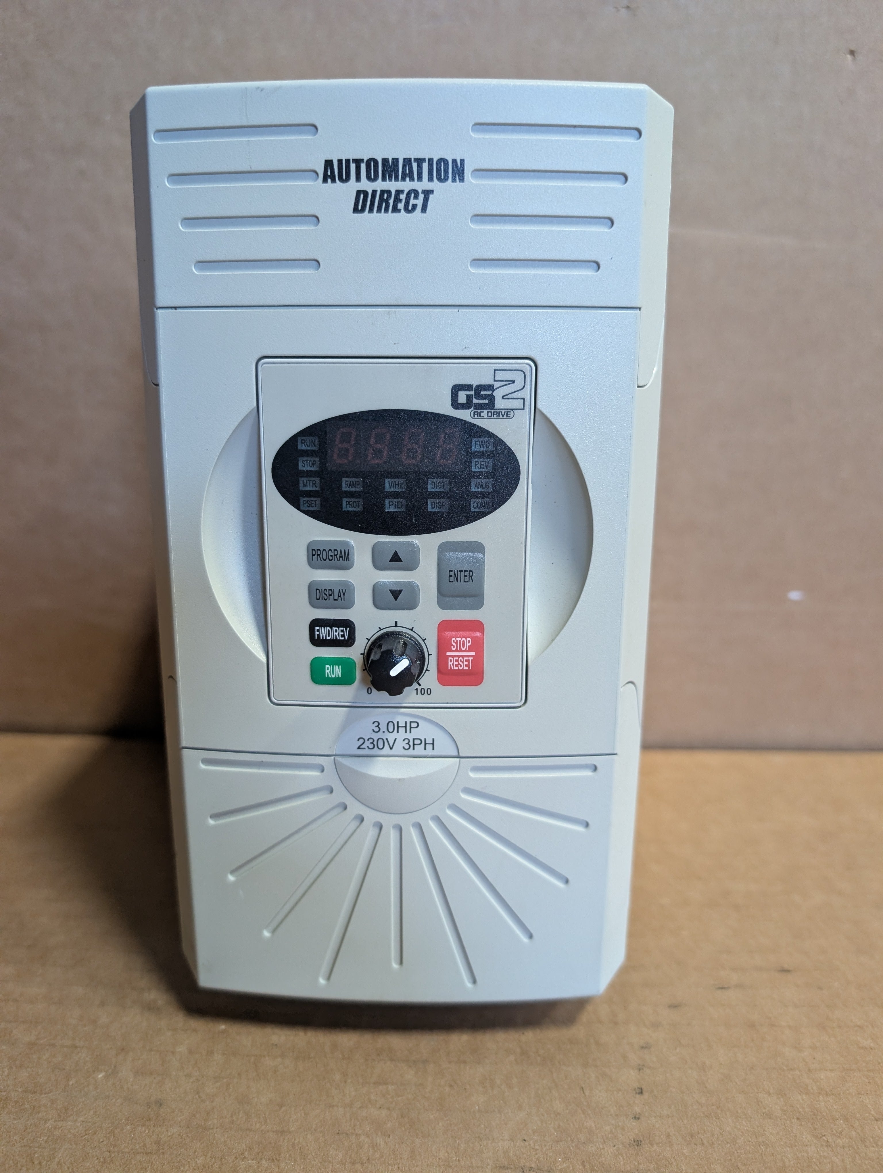 Automation Direct GS2-23P0 Drive 3 HP 200-240V 3 PH Used