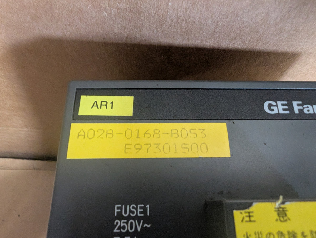 Fanuc Power Mate Model E A02B-0168-B053 Servo Drive Used