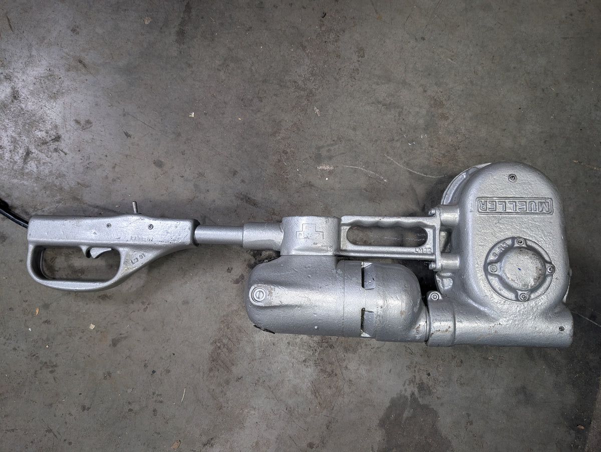 Mueller Co. H-603 3/4" Power Pipe Tap Tapping Driver Operator 110V Used