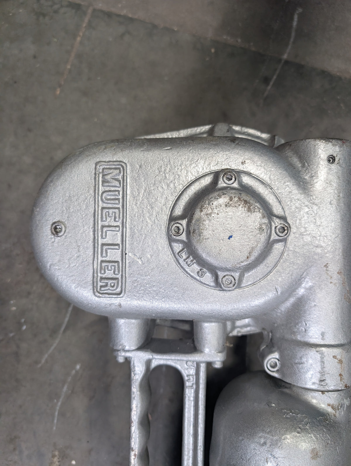 Mueller Co. H-603 3/4" Power Pipe Tap Tapping Driver Operator 110V Used