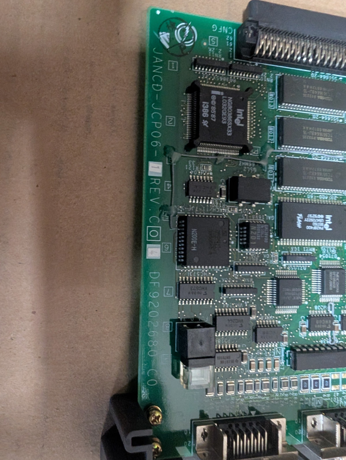Yaskawa JANCD-JCP06-1 Rev. C04 DF9202680 CNC Board JANCD-JCP06 Used