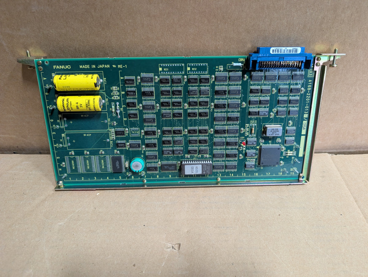 Fanuc A16B-2201-0132  Rev. 05A SRAM Memory Board Used