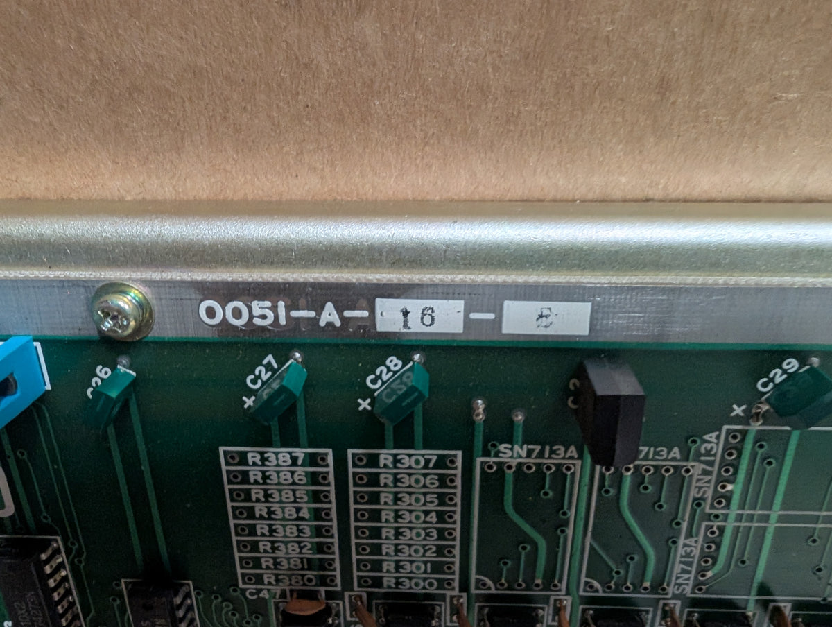 Matsuura 0051-A-16-E  MSC-80 Drive Board Used