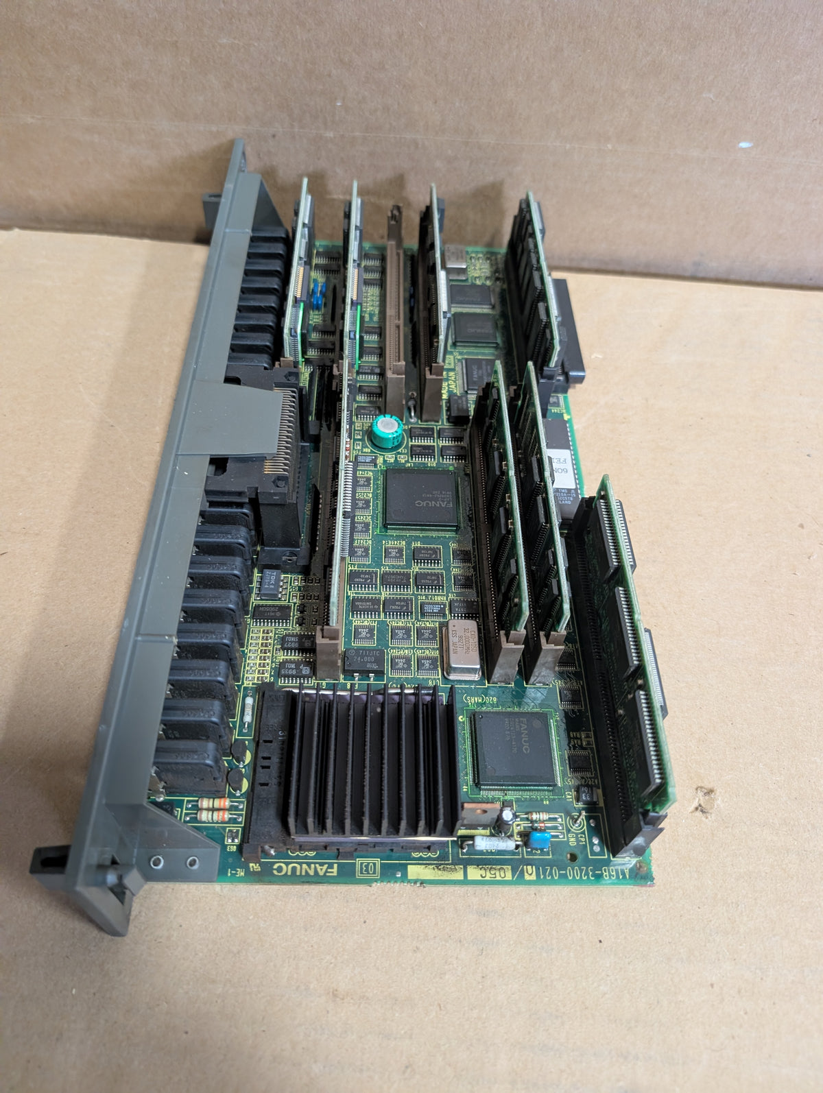 Fanuc A16B-3200-0210 /5C CPU Amada Vipros & (8) Boards Used