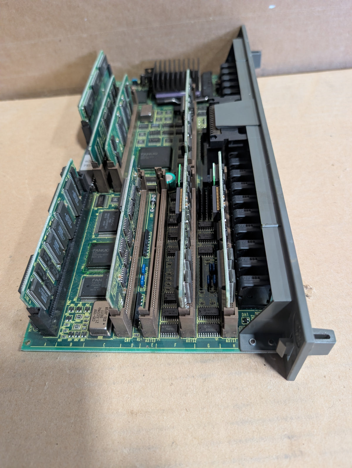Fanuc A16B-3200-0210 /5C CPU Amada Vipros & (8) Boards Used