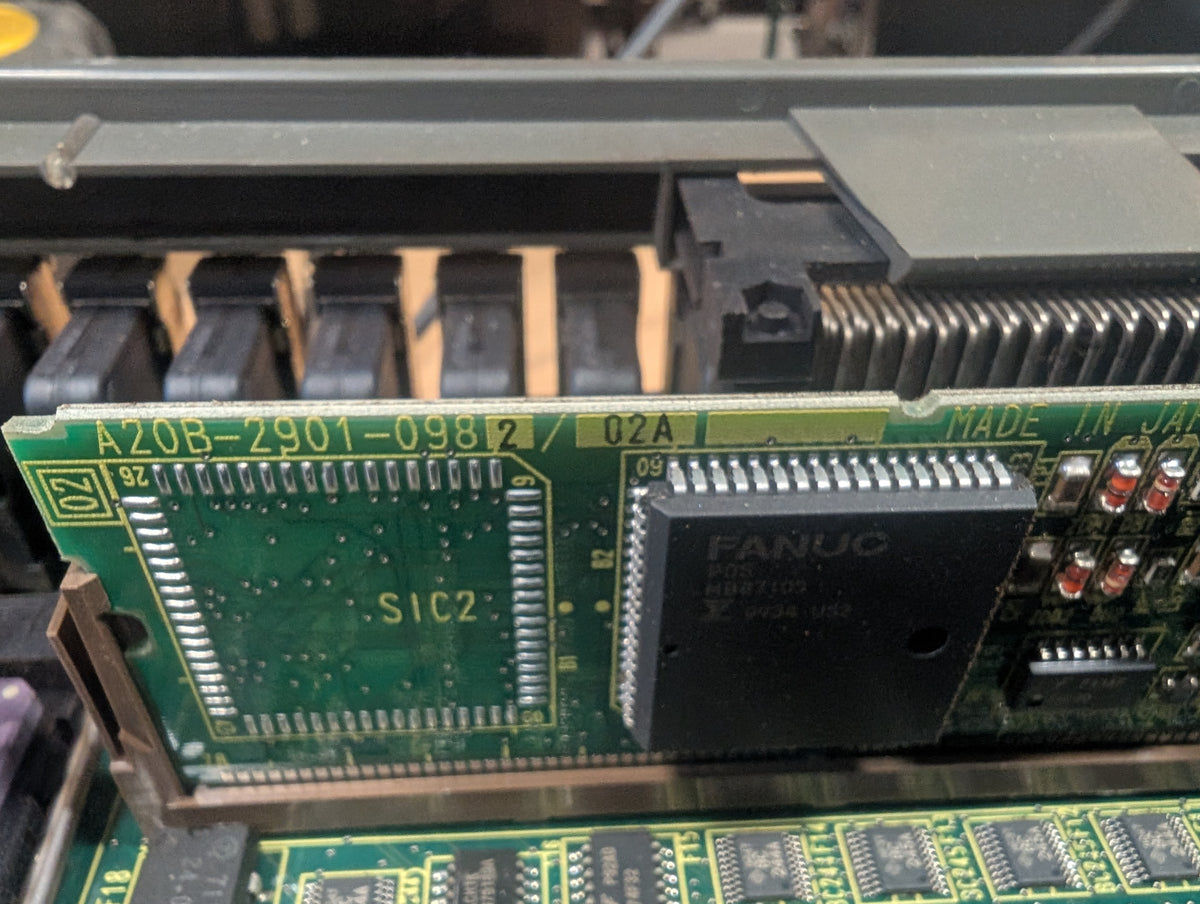Fanuc A16B-3200-0210 /5C CPU Amada Vipros & (8) Boards Used