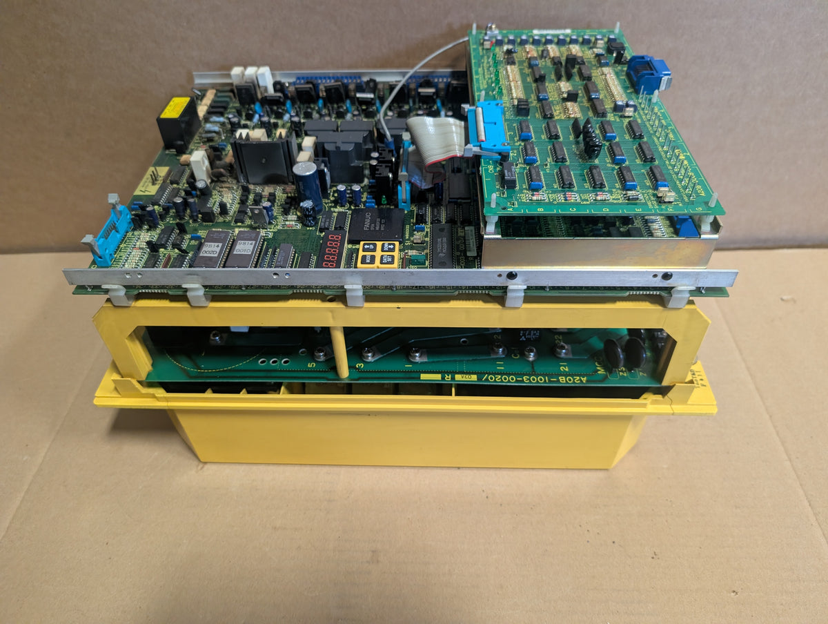 Fanuc AC Spindle Servo Drive A06B-6059-H212 Used