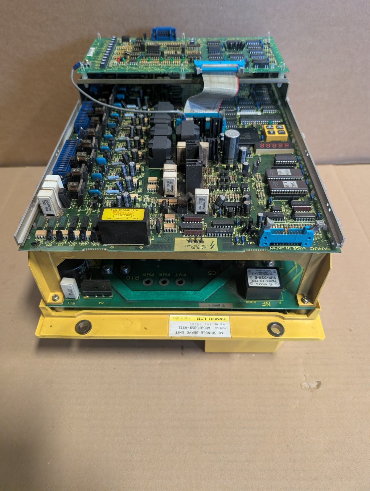 Fanuc AC Spindle Servo Drive A06B-6059-H212 Used
