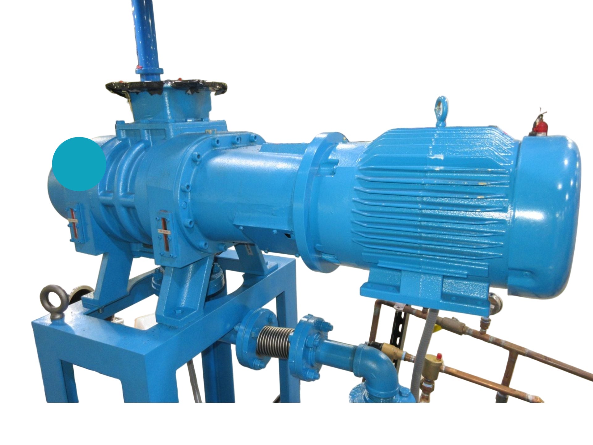 2018 Tuthill 10HP 2-Stage Vacuum Pump System SDV320, 850-GAL2CVC00-A Used