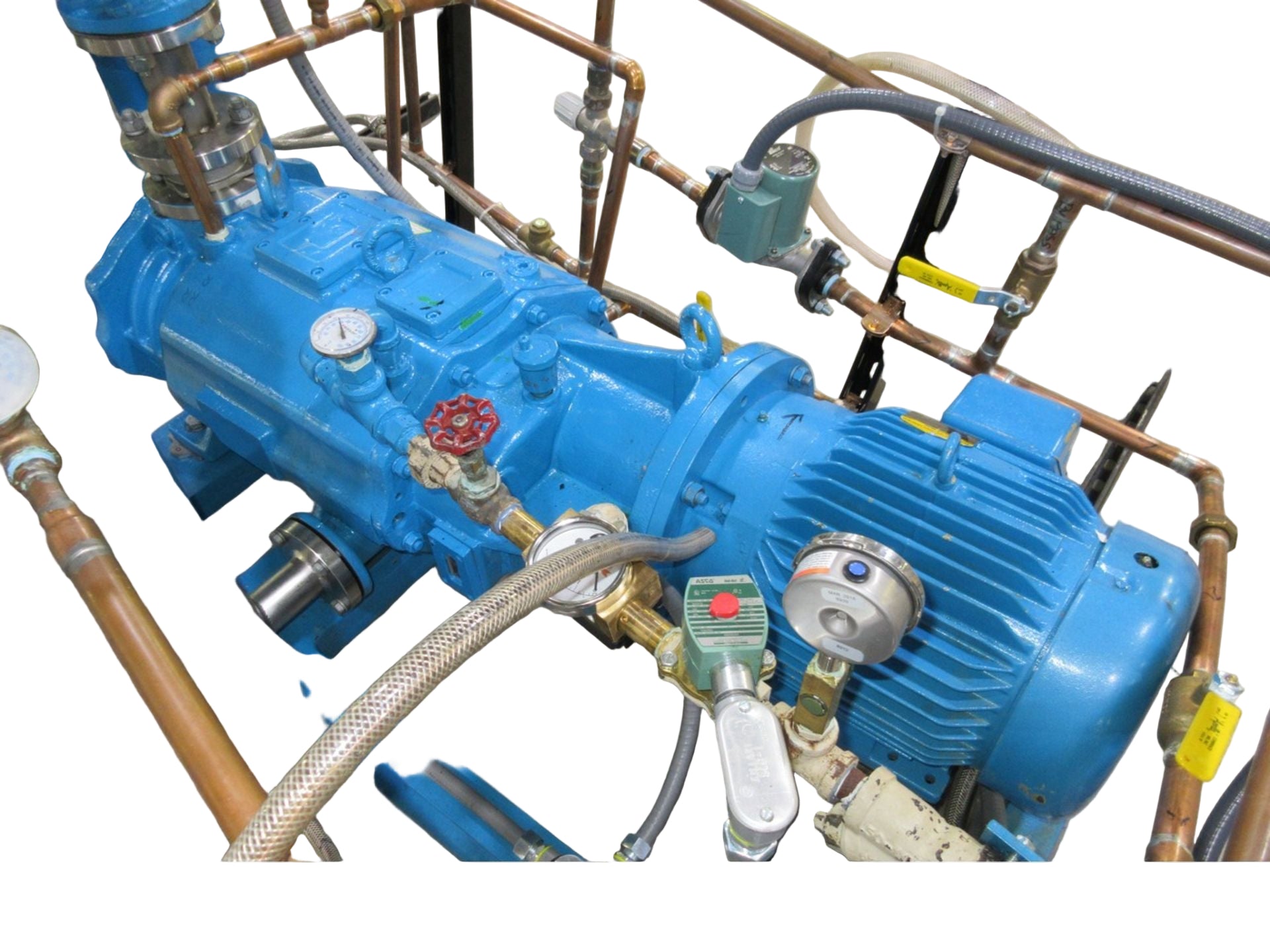 2018 Tuthill 10HP 2-Stage Vacuum Pump System SDV320, 850-GAL2CVC00-A Used