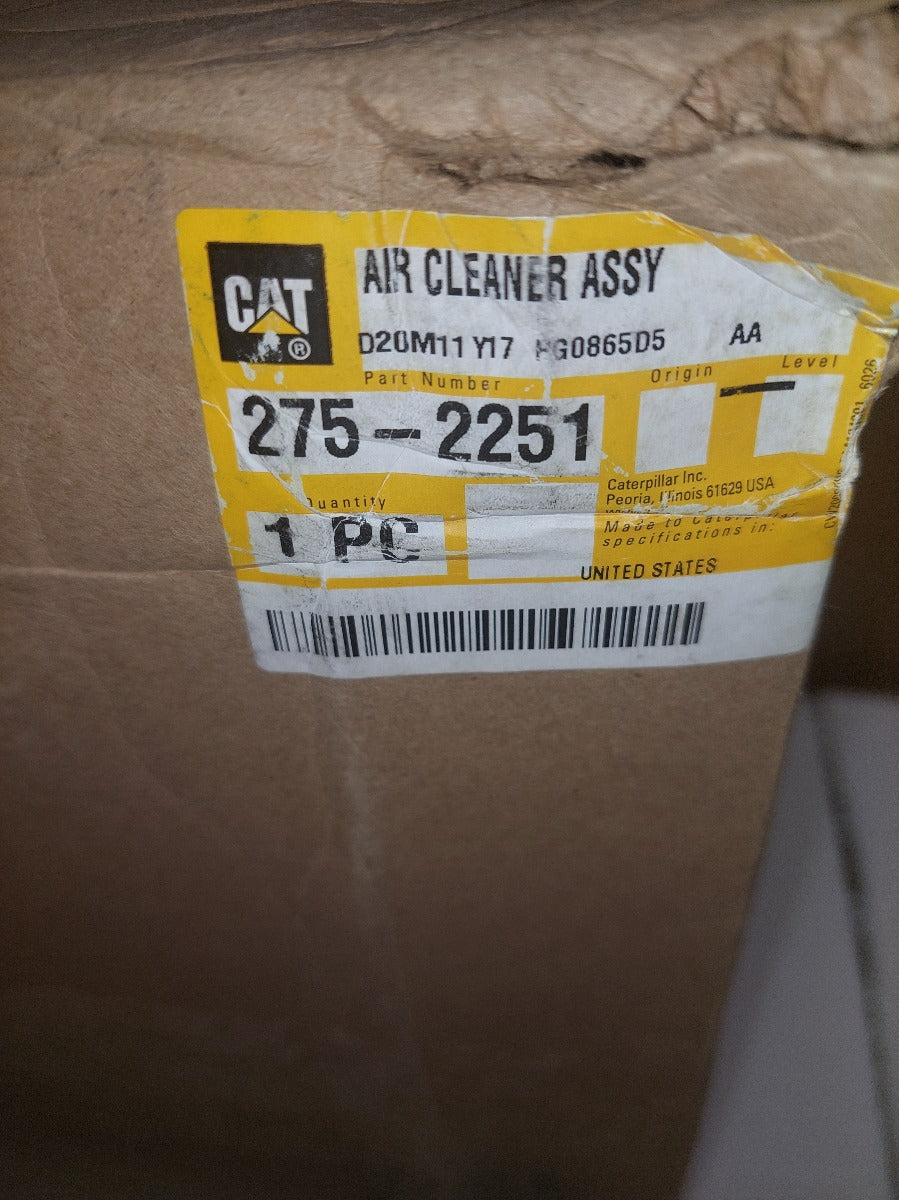 Caterpillar 275-2251 Air Cleaner Assembly C27, 990H, 844H, New