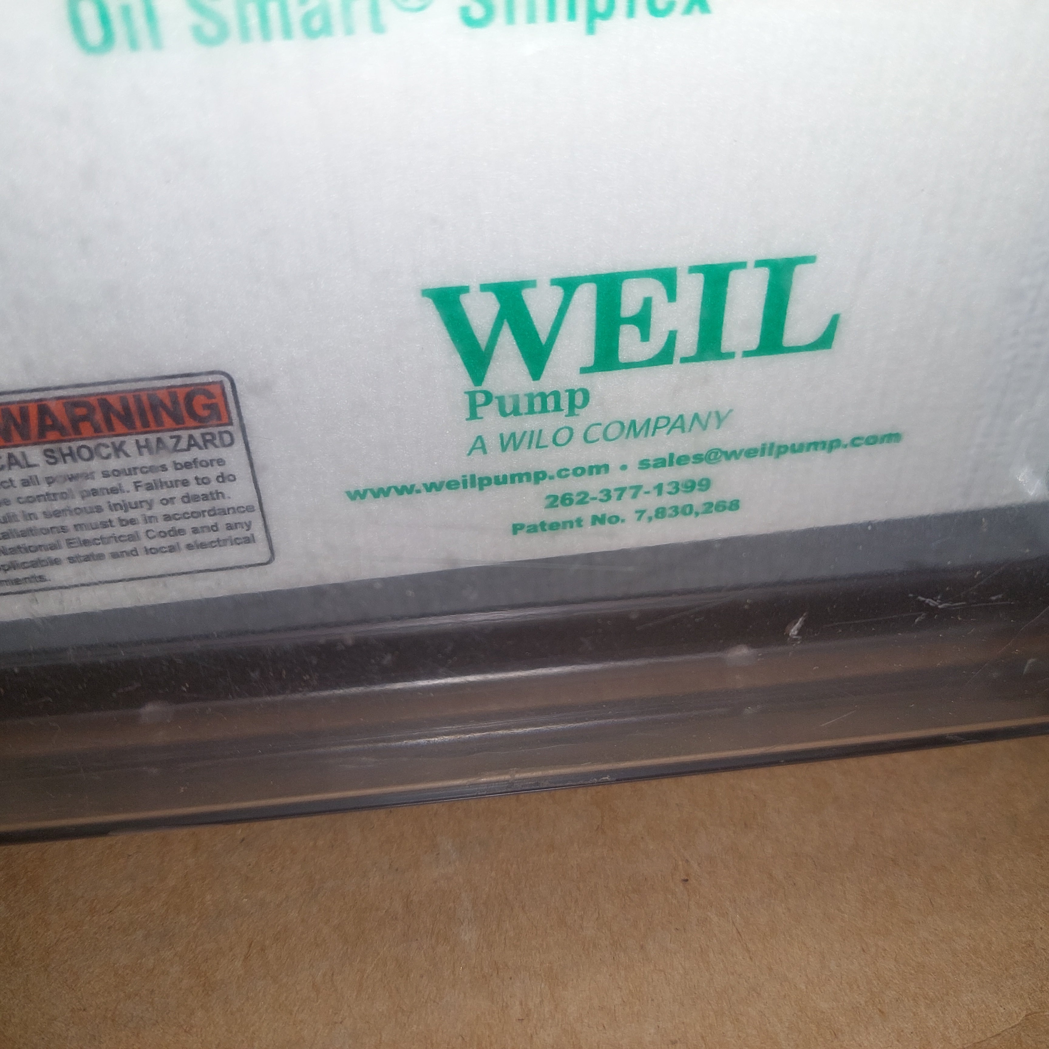 Weil 220.130.442 Oil Smart Simplex OSSIM-30 Pump Control Sensors 115-230V New