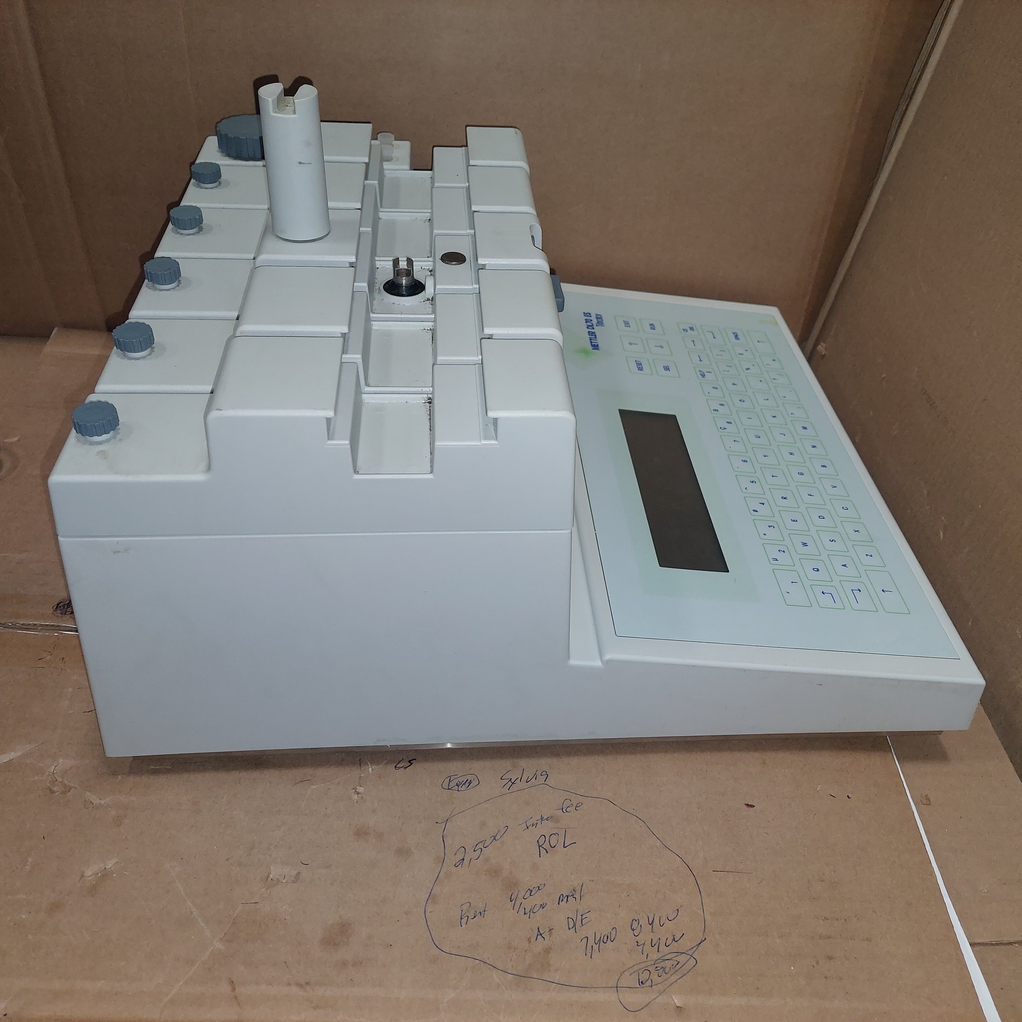 Mettler Toledo DL70 ES Titrator Used
