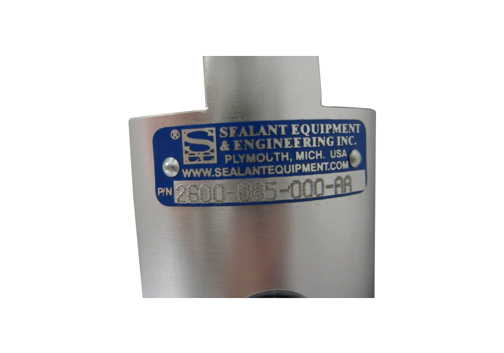 Sealant Equipment 2600-035-000-AA Dispense Valve Assembly New