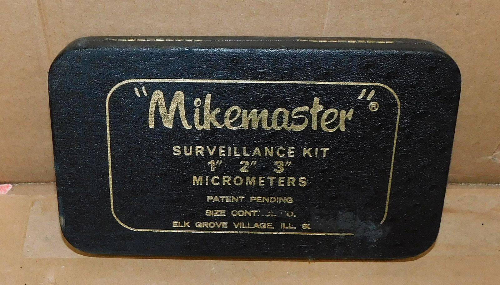 "Mikemaster" SAE Surveillance Set, 0-1", 1-2", 2-3" Used