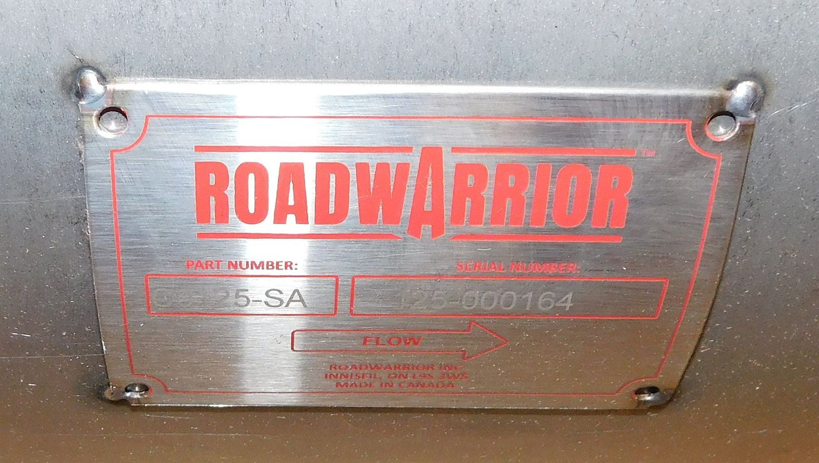 RoadWarrior C0125-SA DPF Cummins ISC/ISL Paccar PX8 Filter New