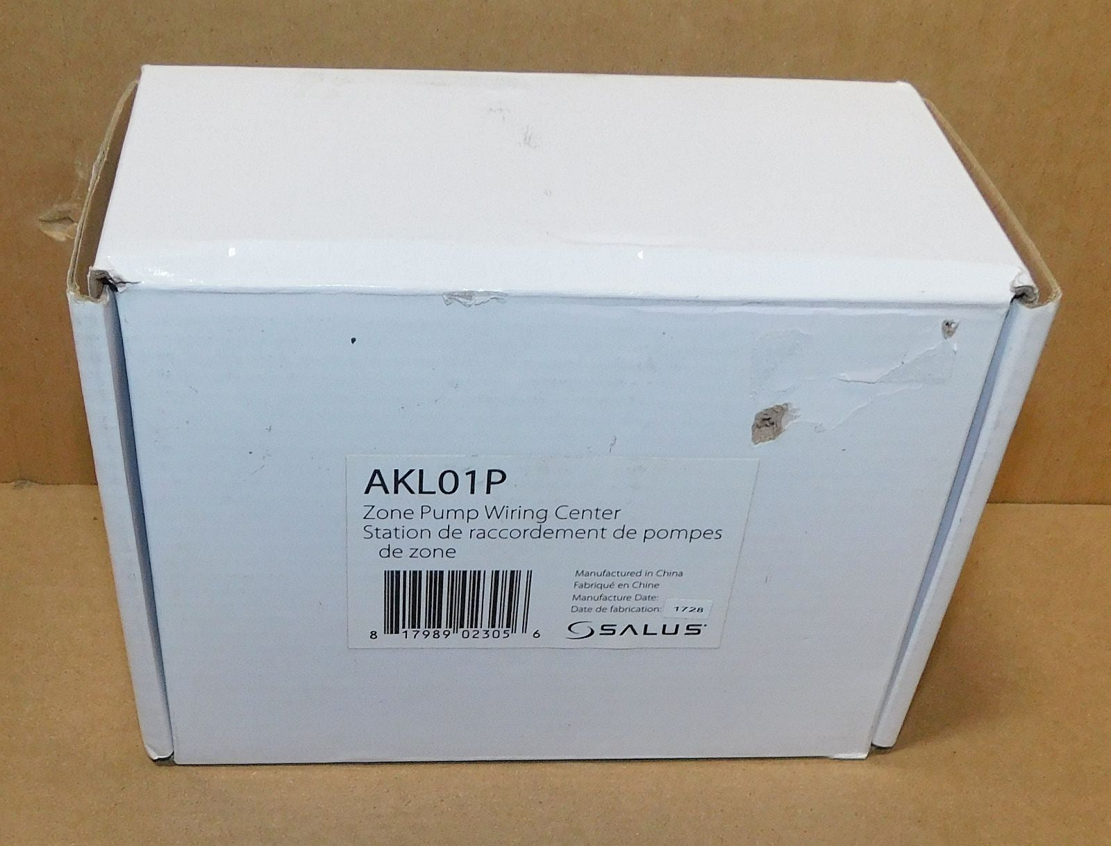 Salus AKL01P Wired Pump Relay Controller Single Zone Hydronics New