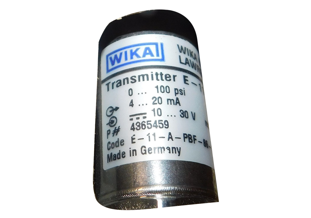 WIKA Tronic E-11 Transducer 4365459, 0 to 100 PSI Explosion Proof New