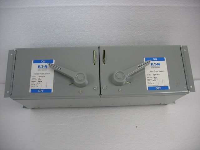 Eaton Cutler Hammer FDPWT3211R Fused Panelboard Switch 30A, 240V, Twin, 4X New