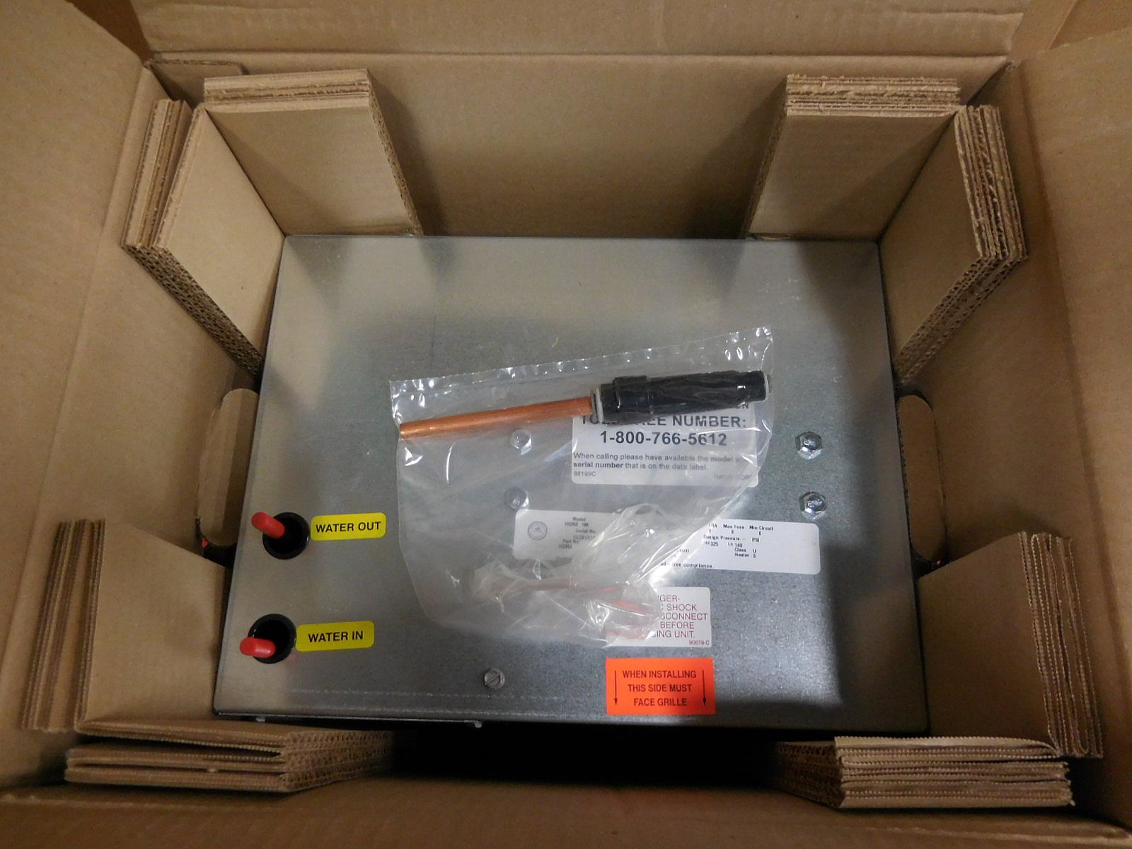 Haws HCR8 8 GPH Remote Water Chiller New